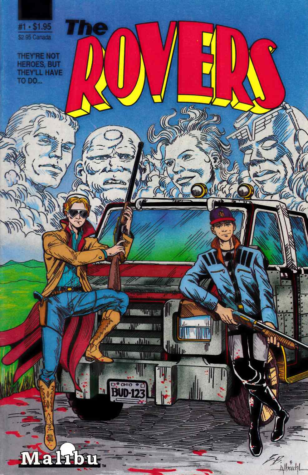 Rovers #1 Fine (6.0) [Malibu Comic] LARGE