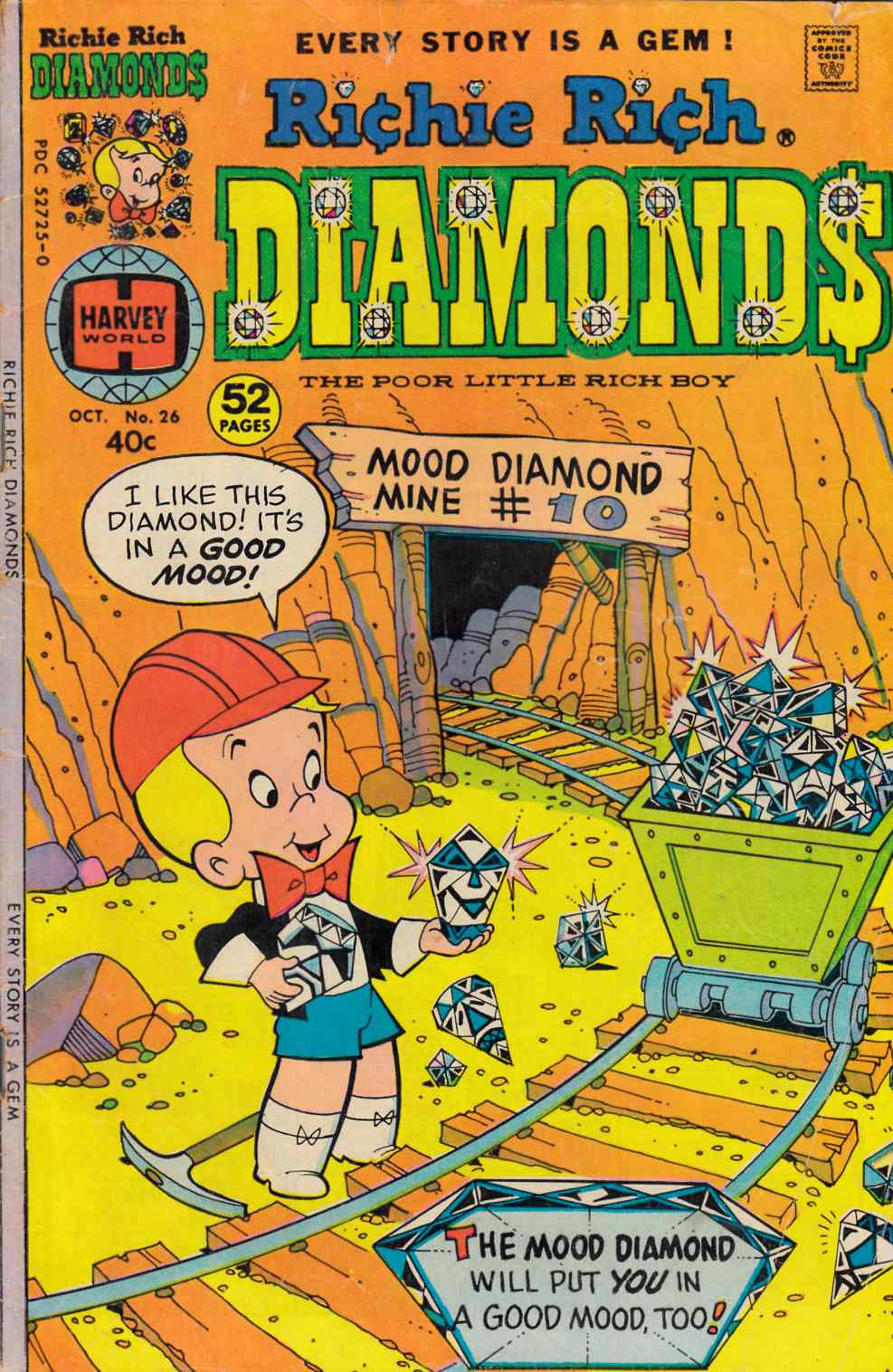 Richie Rich Diamonds #26 Very Good (4.0) [Harvey Comic] THUMBNAIL