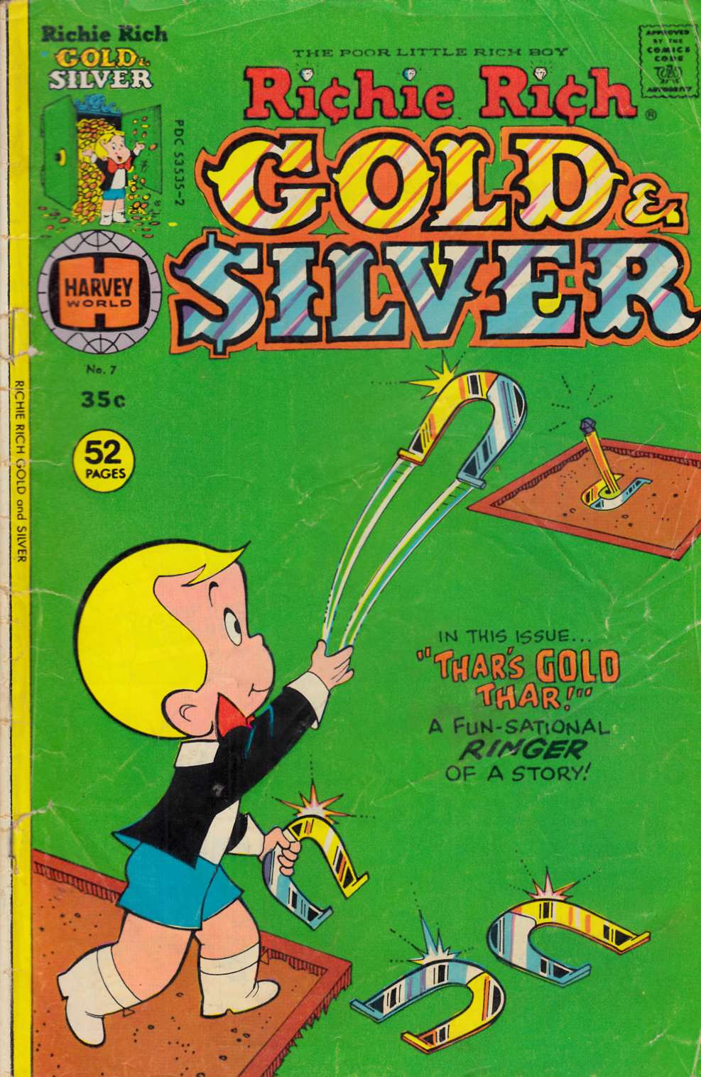 Richie Rich Gold and Silver #7 Very Good (4.0) [Harvey Comic] THUMBNAIL