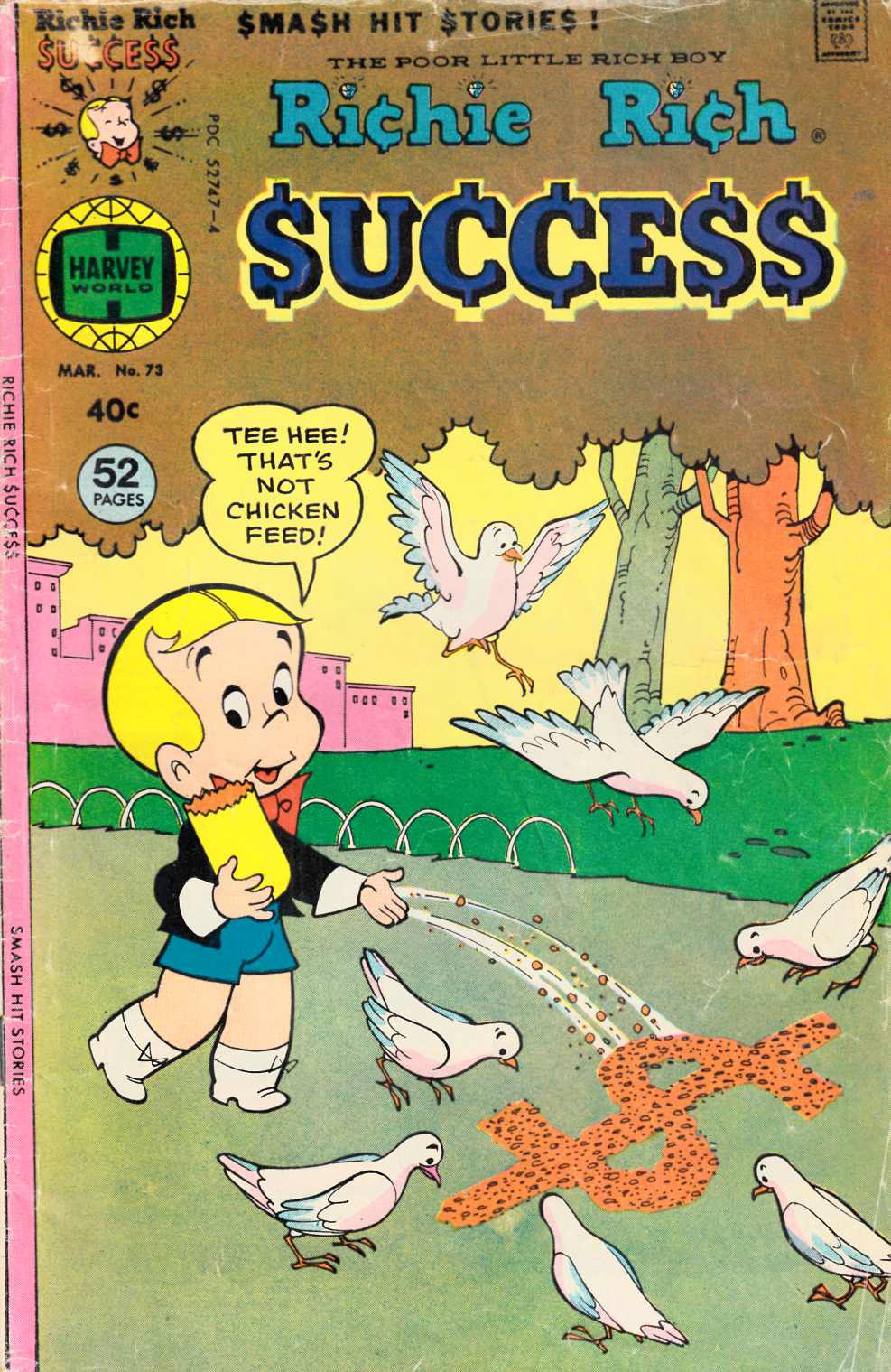 Richie Rich Success #73 Good Plus (2.5) [Harvey Comic] THUMBNAIL