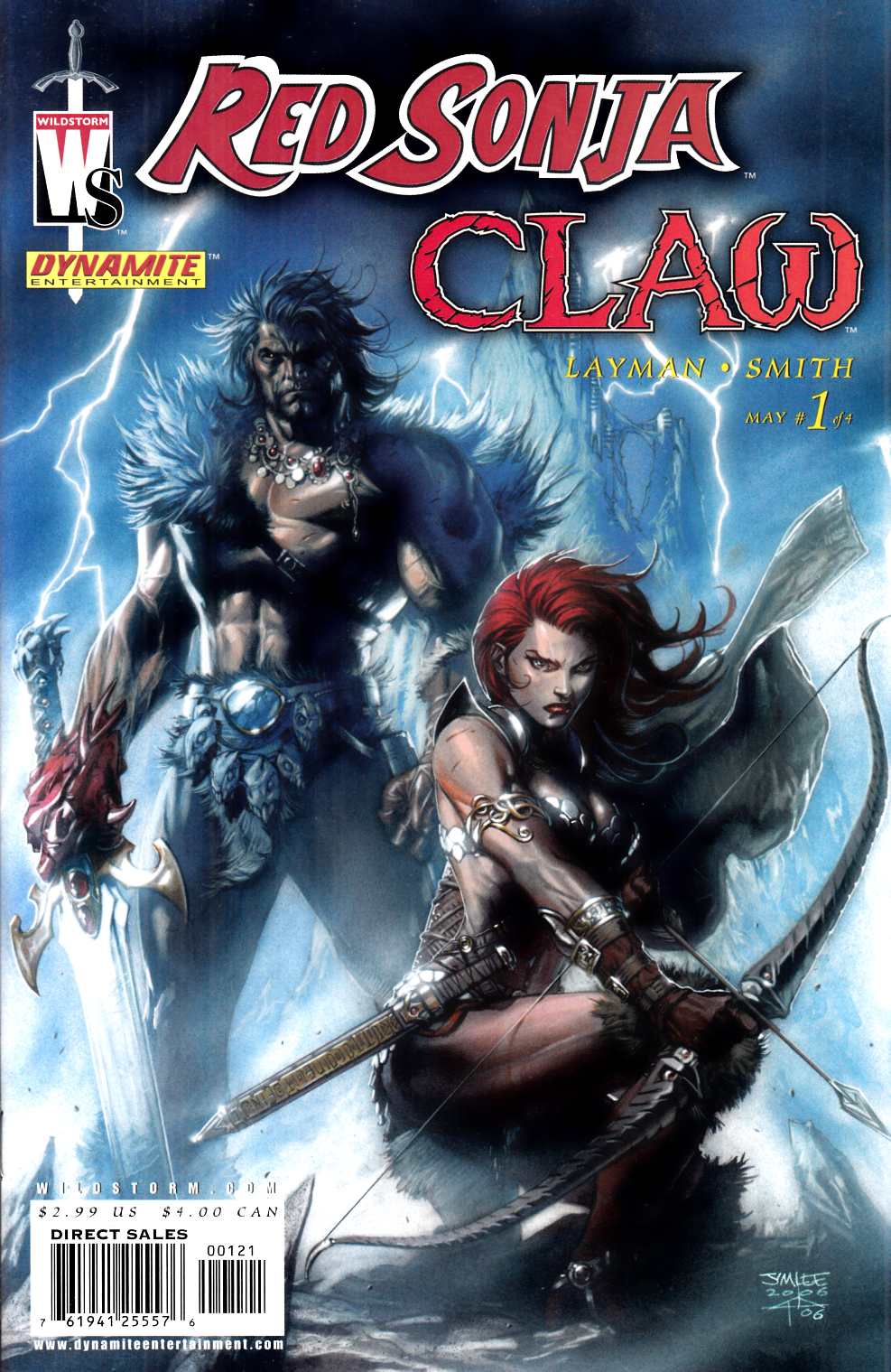 Red Sonja Claw Devils Hands #1 Cover B Very Fine (8.0) [DC Comic] THUMBNAIL