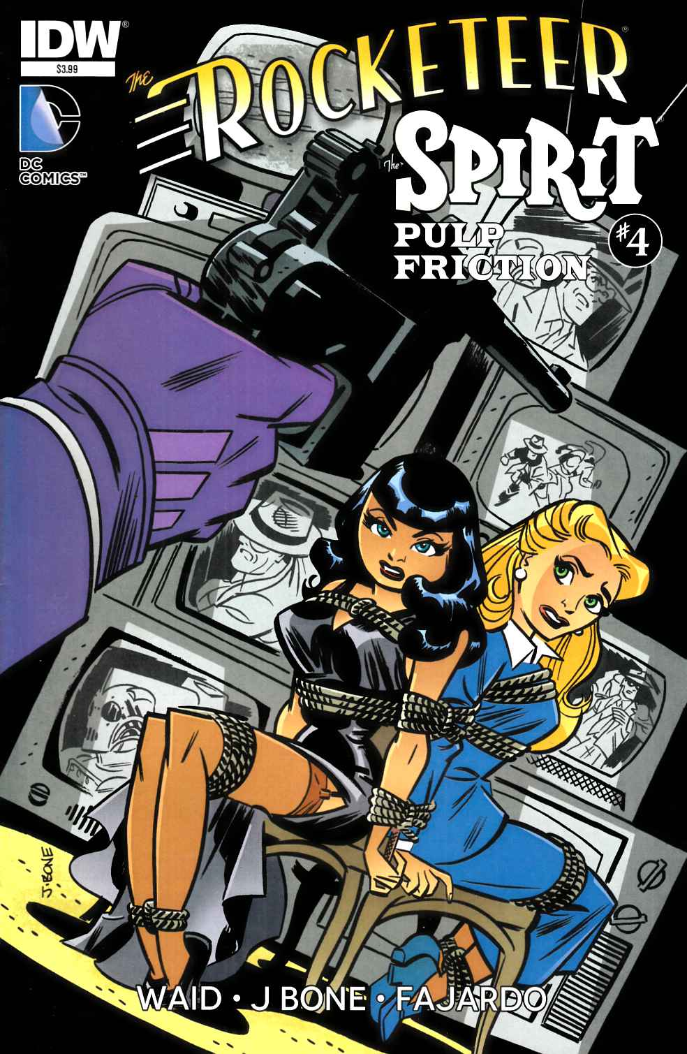 Rocketeer Spirit Pulp Friction #4 Very Fine (8.0) [IDW Comic] LARGE