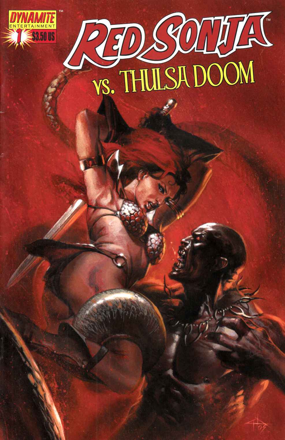 Red Sonja vs Thulsa Doom #1 Cover B Very Fine (8.0) [Dynamite Comic] THUMBNAIL