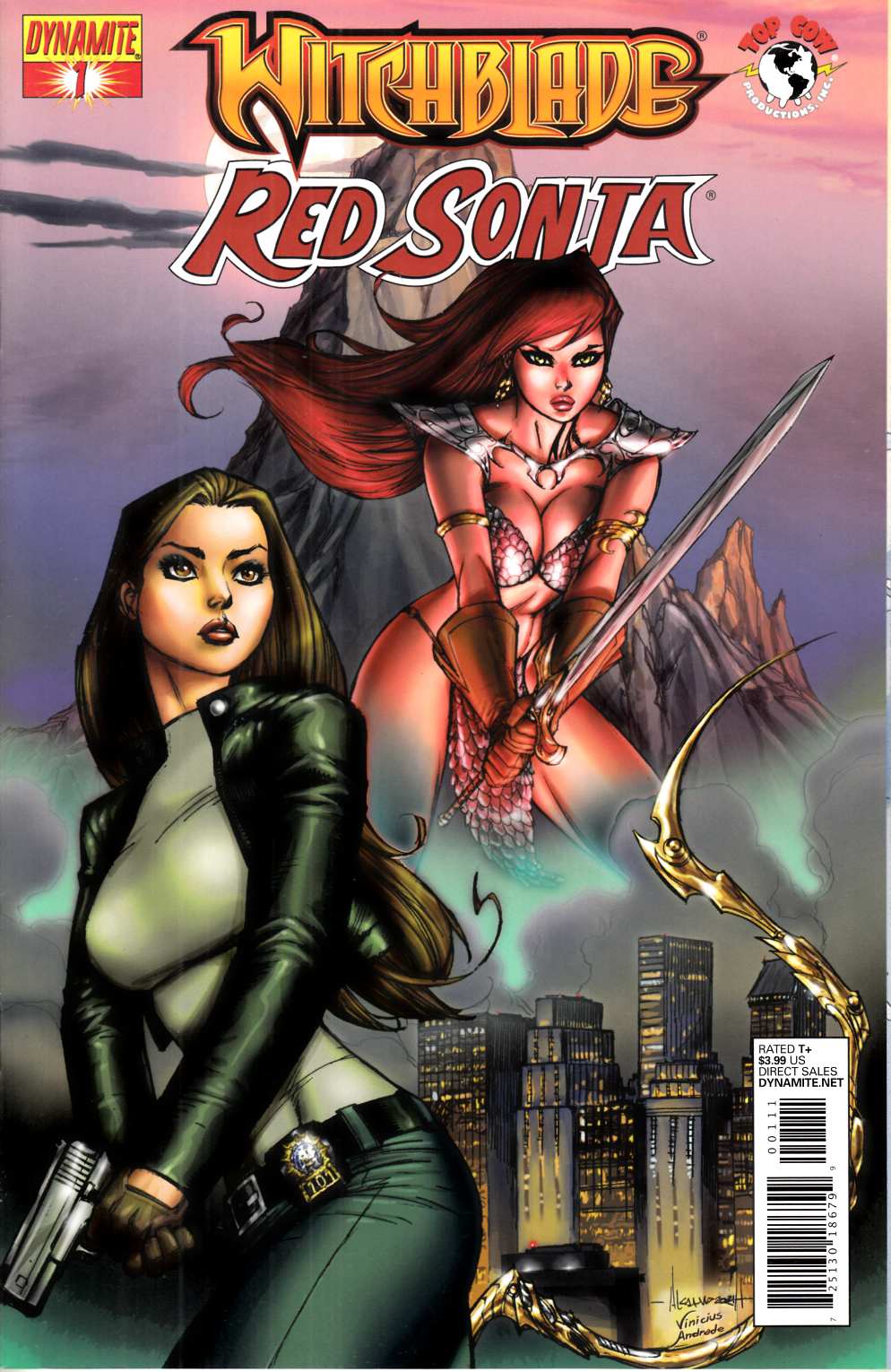 Red Sonja Witchblade #1 Near Mint (9.4) [Dynamite Comic] THUMBNAIL