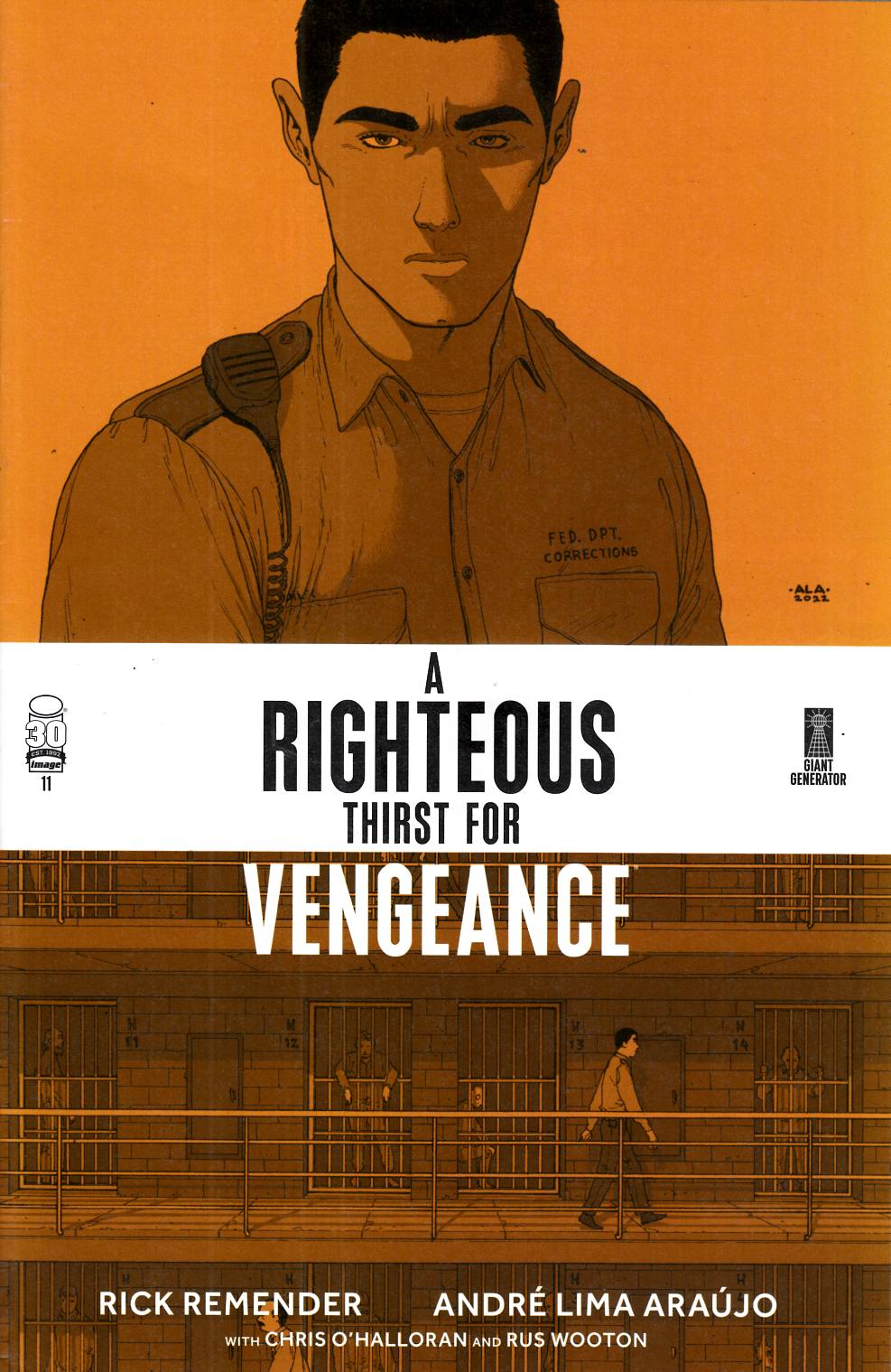 Righteous Thirst for Vengeance #11 Near Mint (9.4) [Image Comic] LARGE