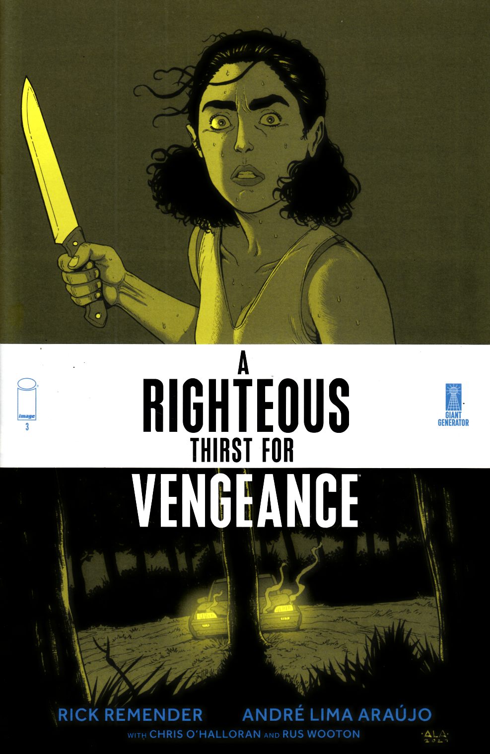 Righteous Thirst for Vengeance #3 Near Mint (9.4) [Image Comic] THUMBNAIL