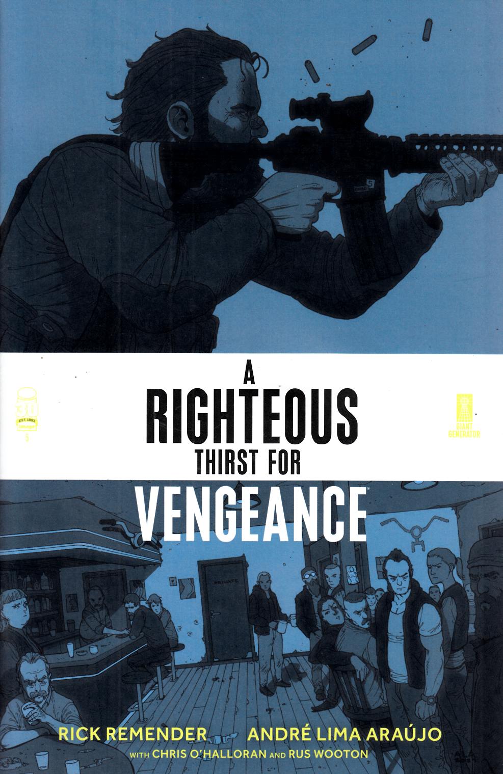 Righteous Thirst for Vengeance #5 Near Mint (9.4) [Image Comic] THUMBNAIL