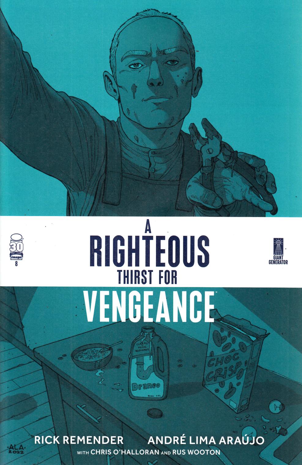 Righteous Thirst for Vengeance #8 Near Mint (9.4) [Image Comic] THUMBNAIL