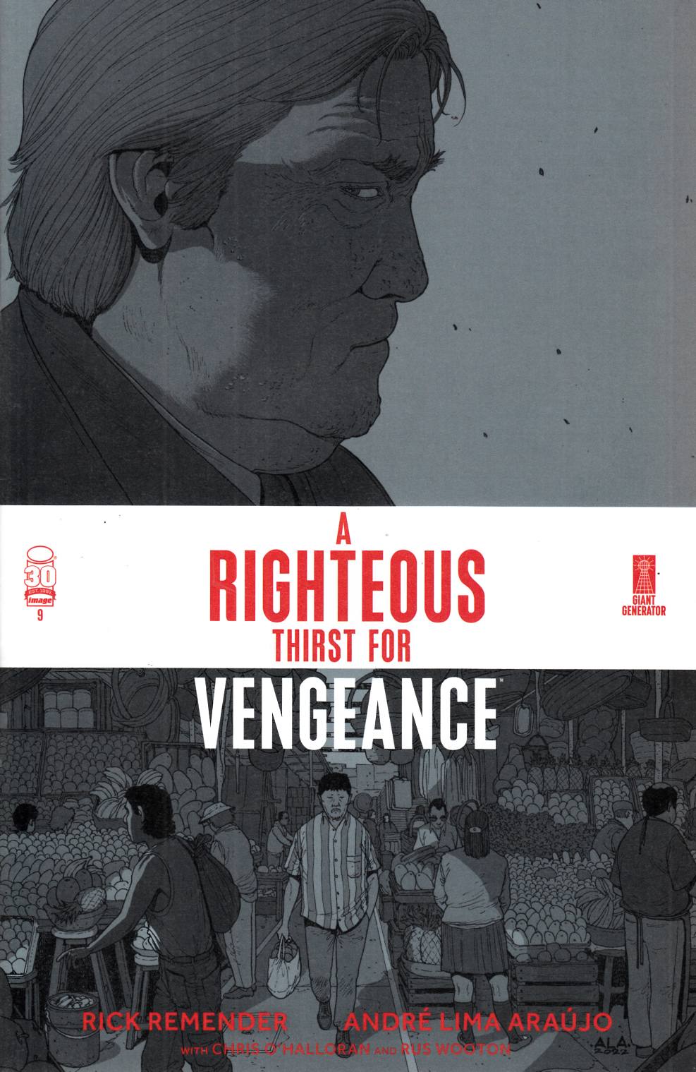 Righteous Thirst for Vengeance #9 Near Mint (9.4) [Image Comic] THUMBNAIL