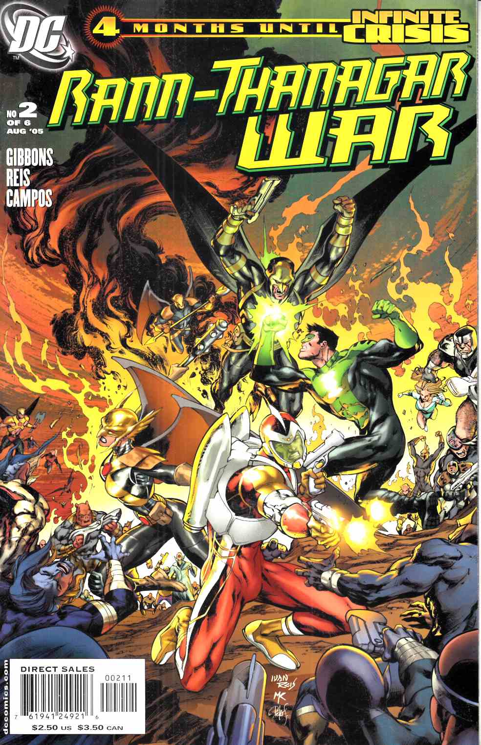 Rann-Thanagar War #2 Near Mint (9.4) [DC Comic] LARGE