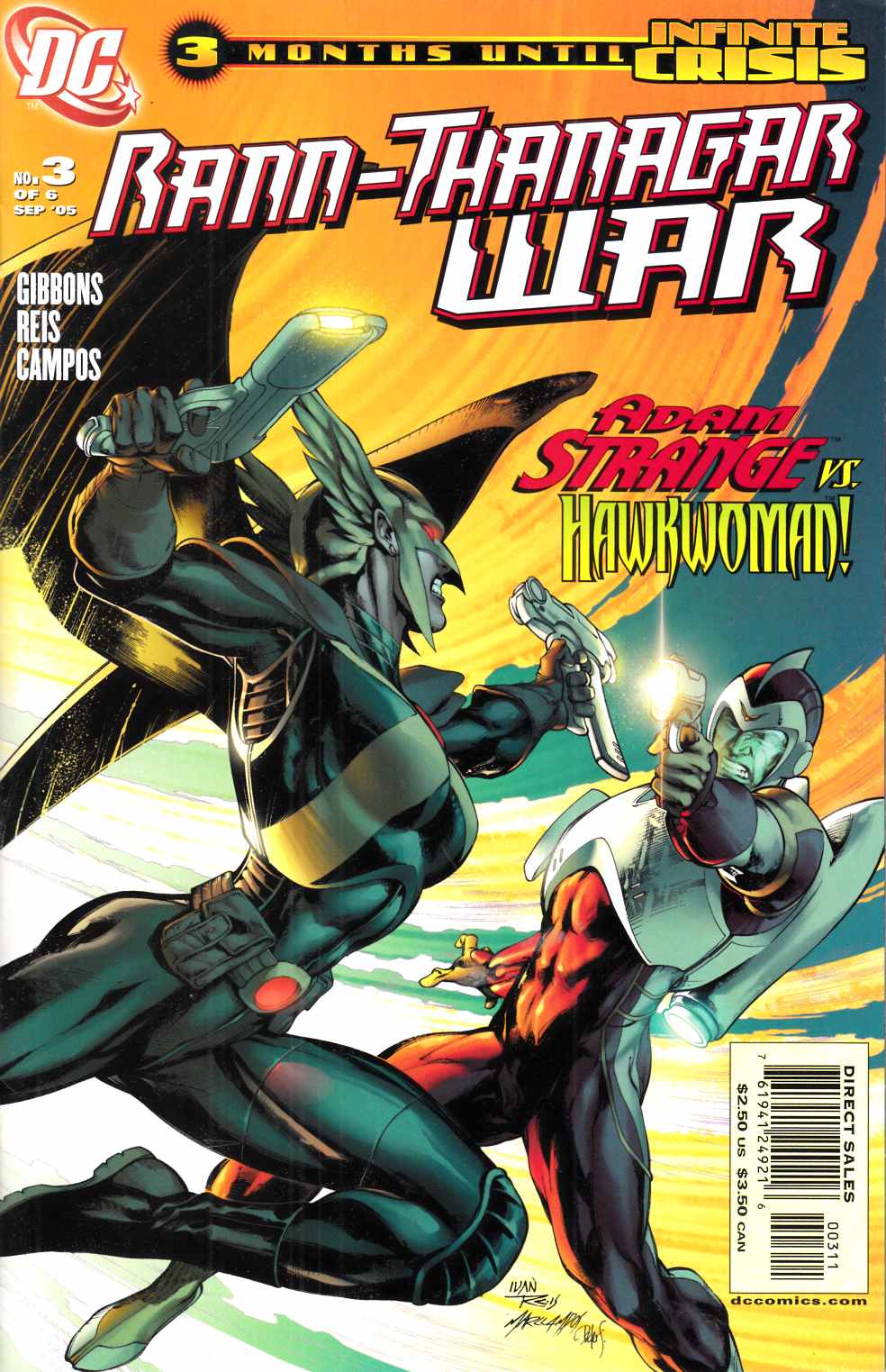 Rann-Thanagar War #3 Near Mint (9.4) [DC Comic] LARGE