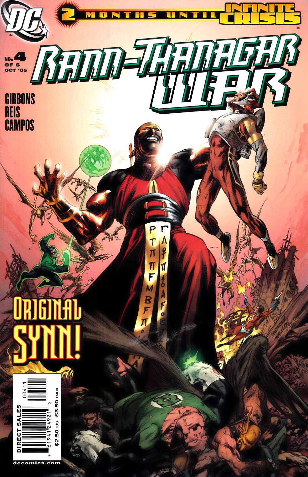 Rann-Thanagar War #4 Near Mint (9.4) [DC Comic] LARGE