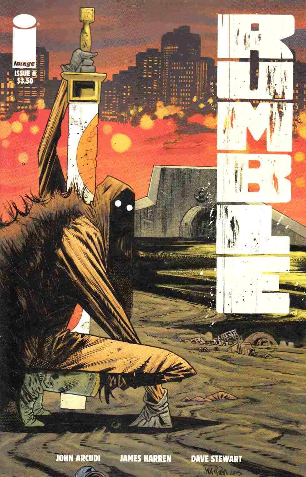 Rumble #6 Cover A- Harren [Image Comic] LARGE