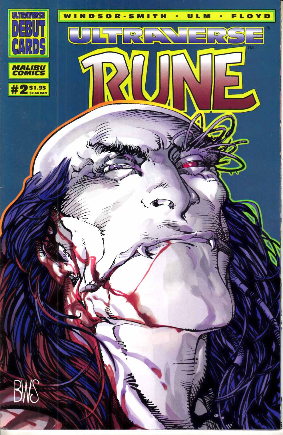 Rune #2 Very Fine (8.0) [Malibu/Marvel Comic] LARGE