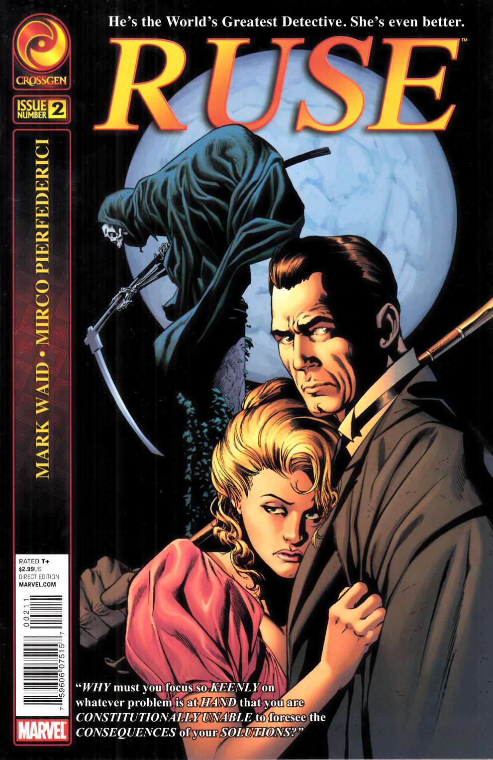 Ruse #2 Very Fine (8.0) [Marvel Comic] THUMBNAIL