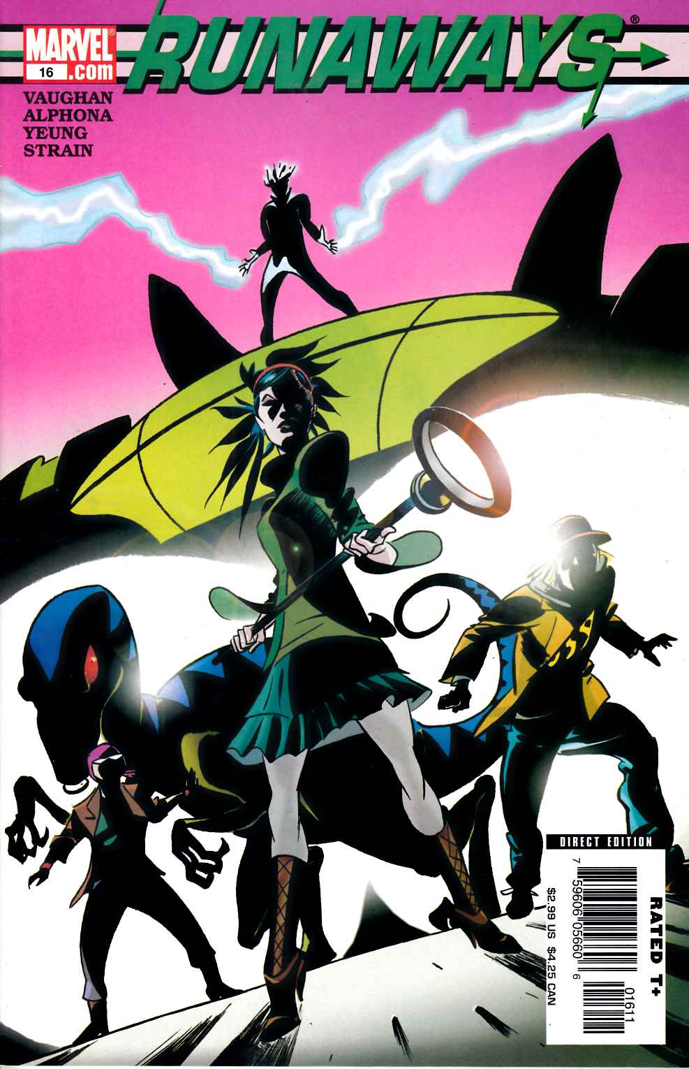 Runaways #16 Near Mint (9.4) [Marvel Comic] LARGE