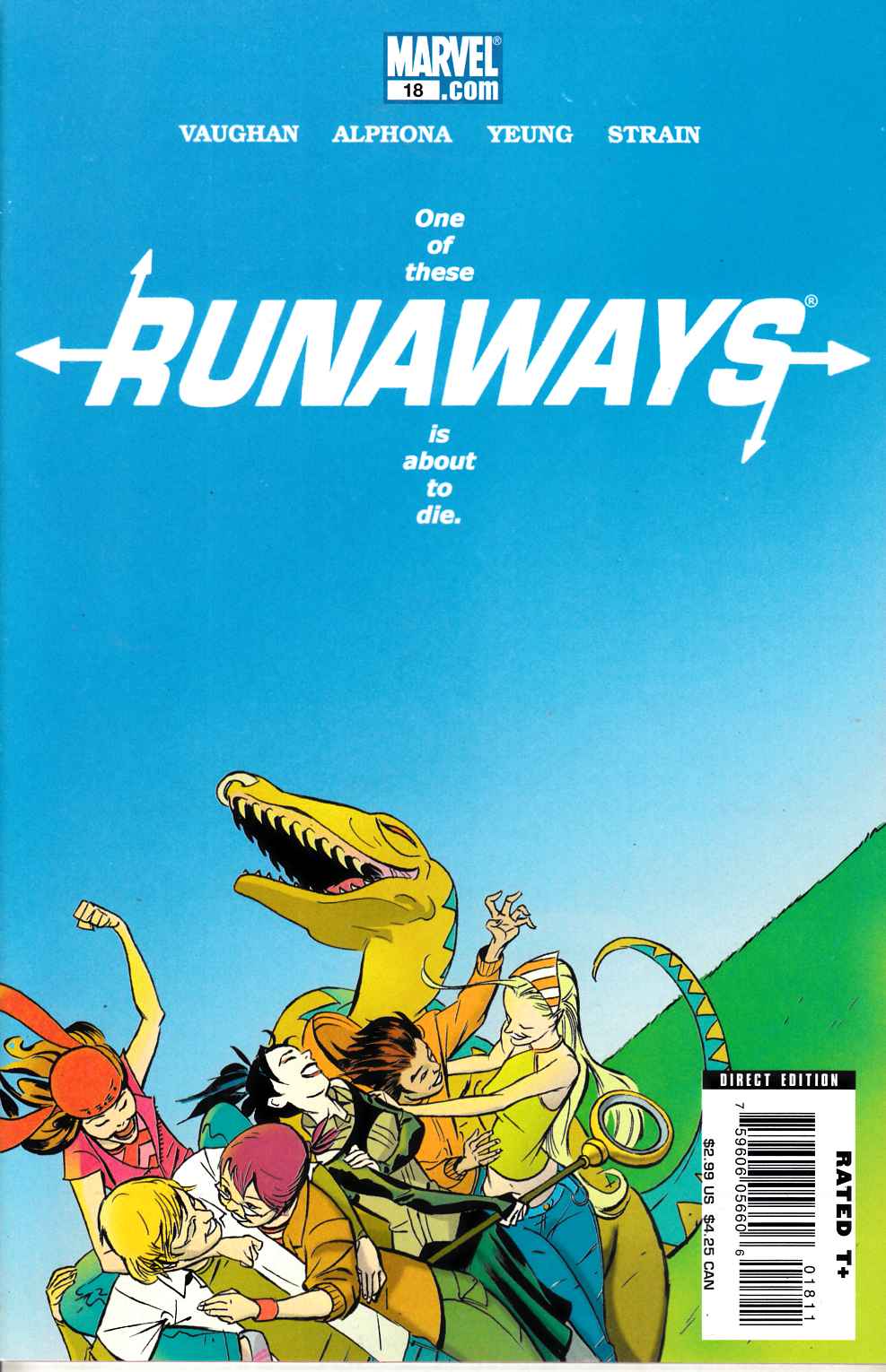 Runaways #18 Very Fine (8.0) [Marvel Comic] LARGE