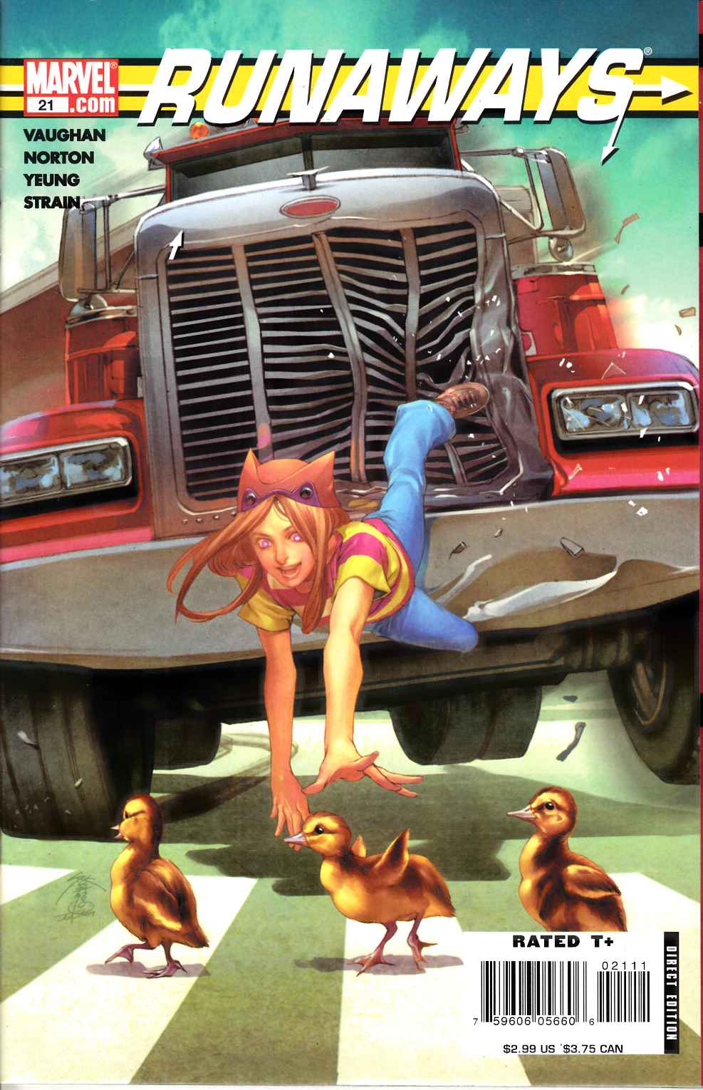 Runaways #21 Near Mint (9.4) [Marvel Comic] THUMBNAIL