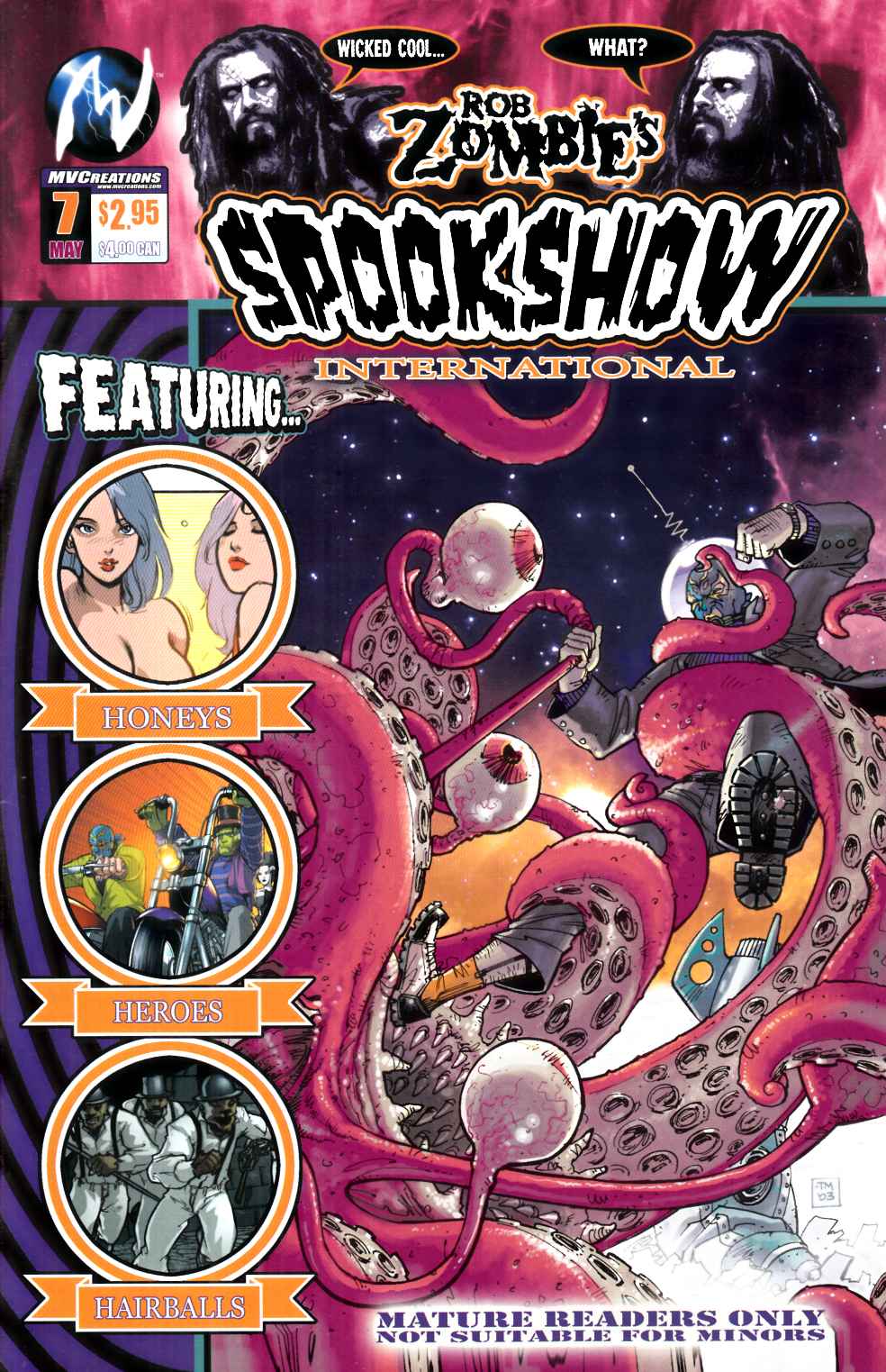 Rob Zombie Spook Show International #7 Near Mint (9.4) [CrossGen Comic] THUMBNAIL
