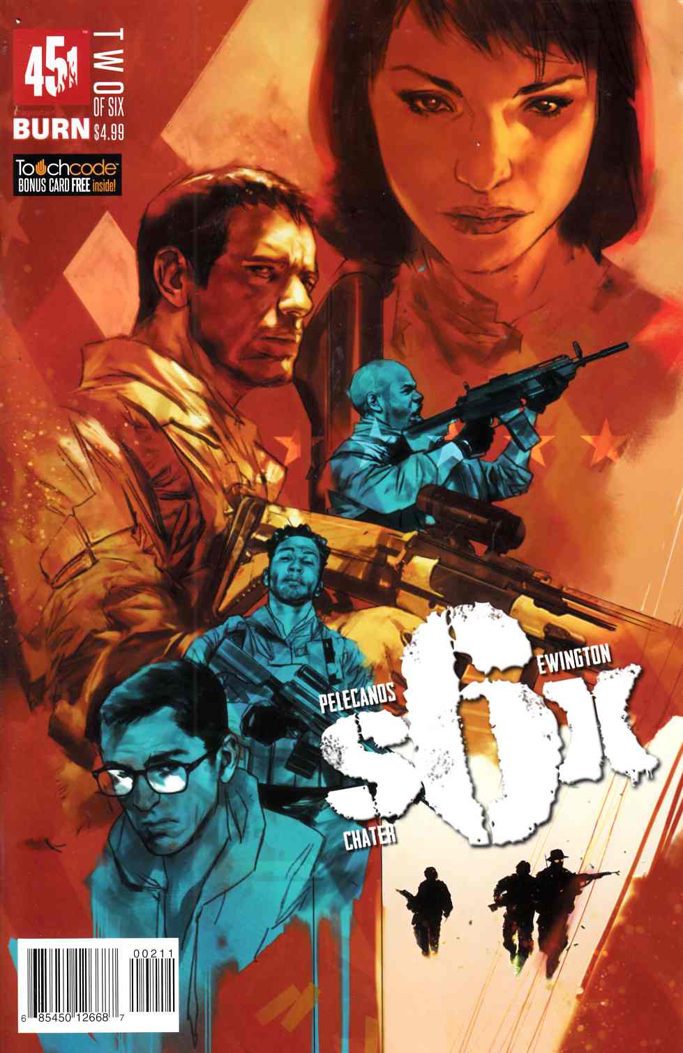 Six #2 [451 Comic] LARGE