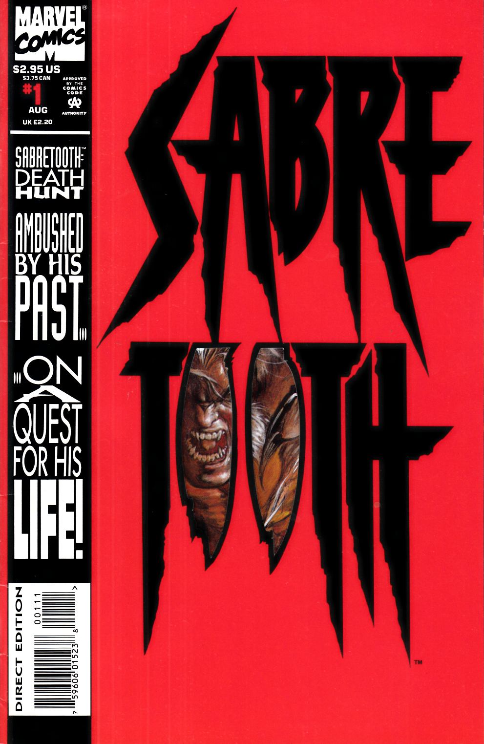 Sabretooth #1 Fine (6.0) [Marvel Comic] LARGE