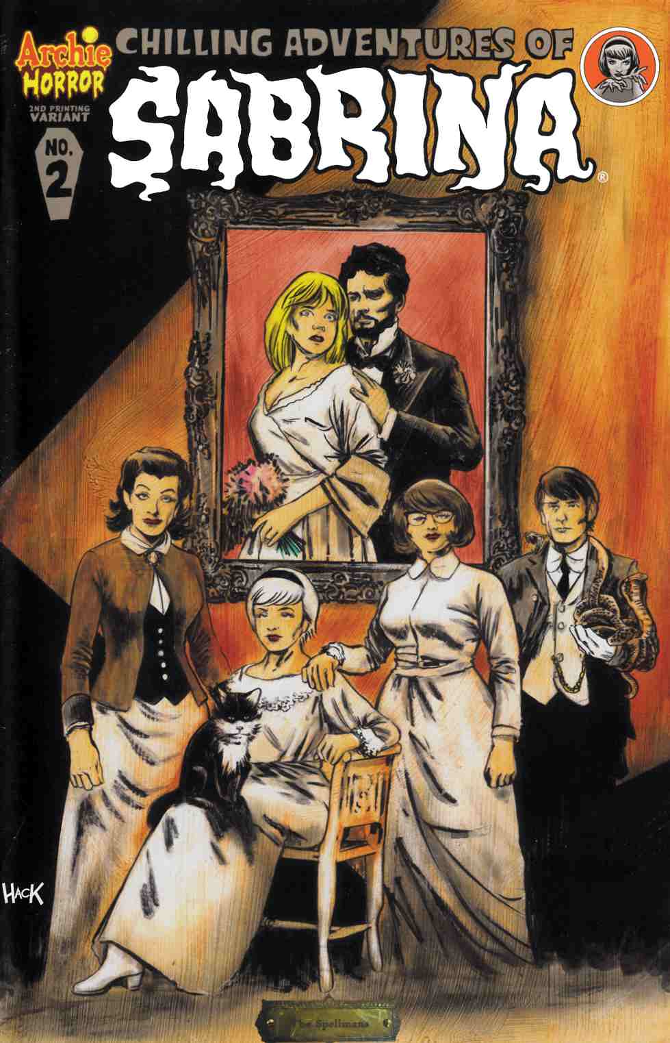Sabrina #2 Second Printing Near Mint (9.4) [Archie Comic] LARGE