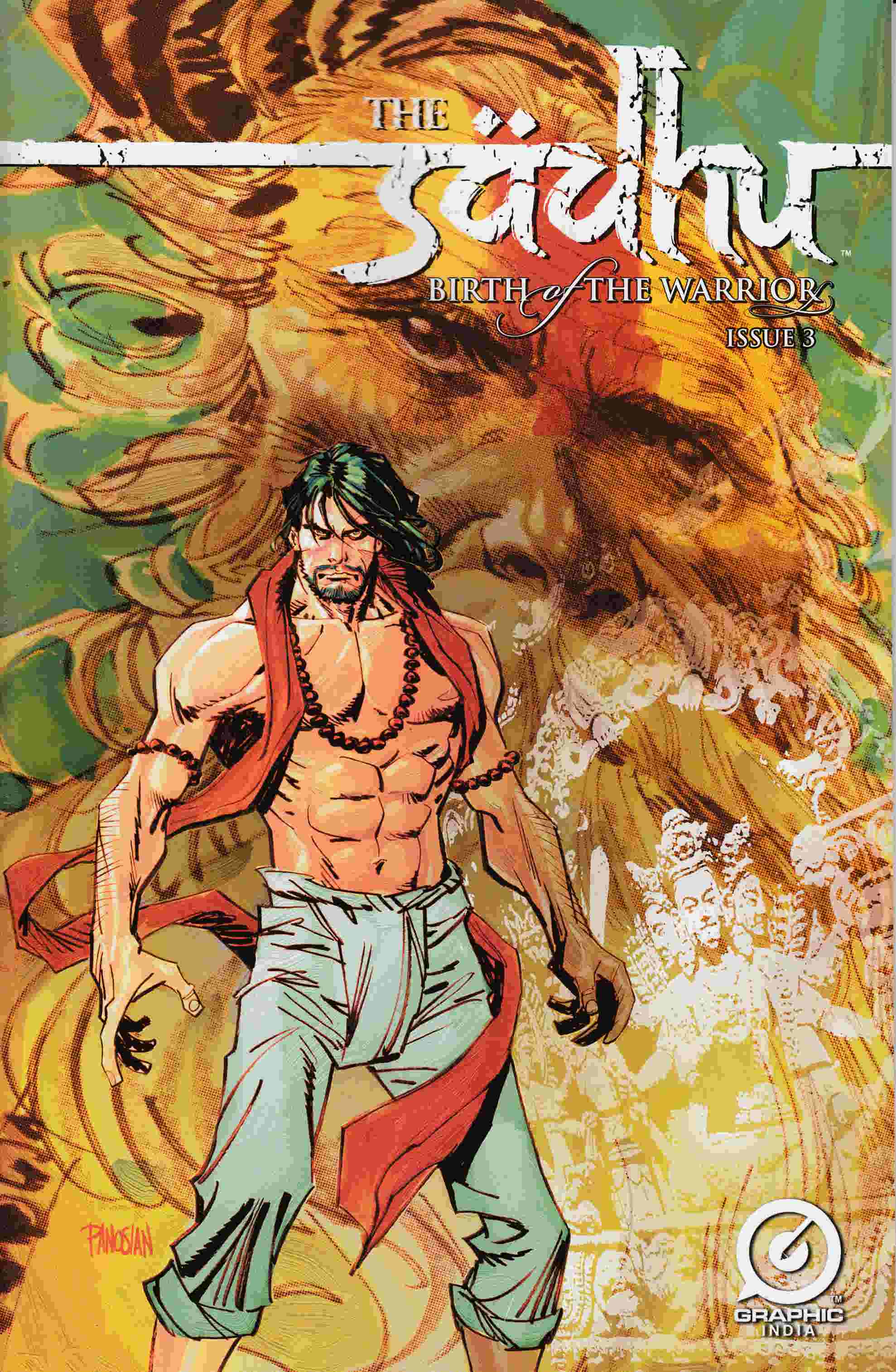 Sadhu Birth of the Warrior #3 [Graphic India Comic] LARGE
