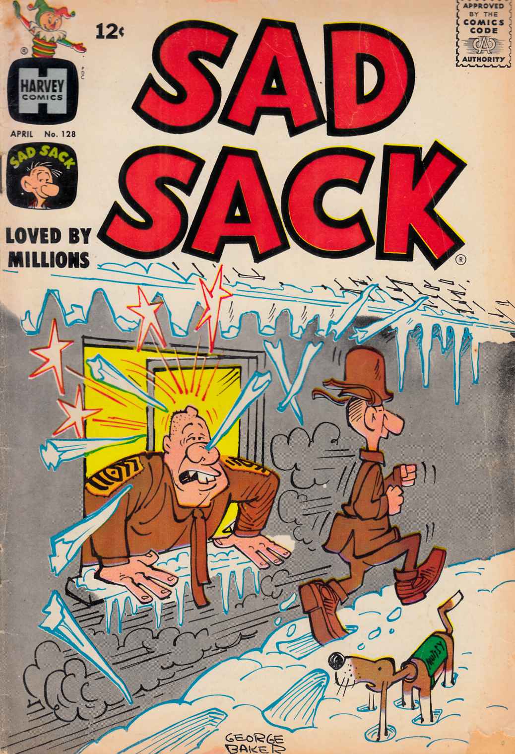 Sad Sack #128 Good/Very Good (3.0) [Harvey Comic] THUMBNAIL