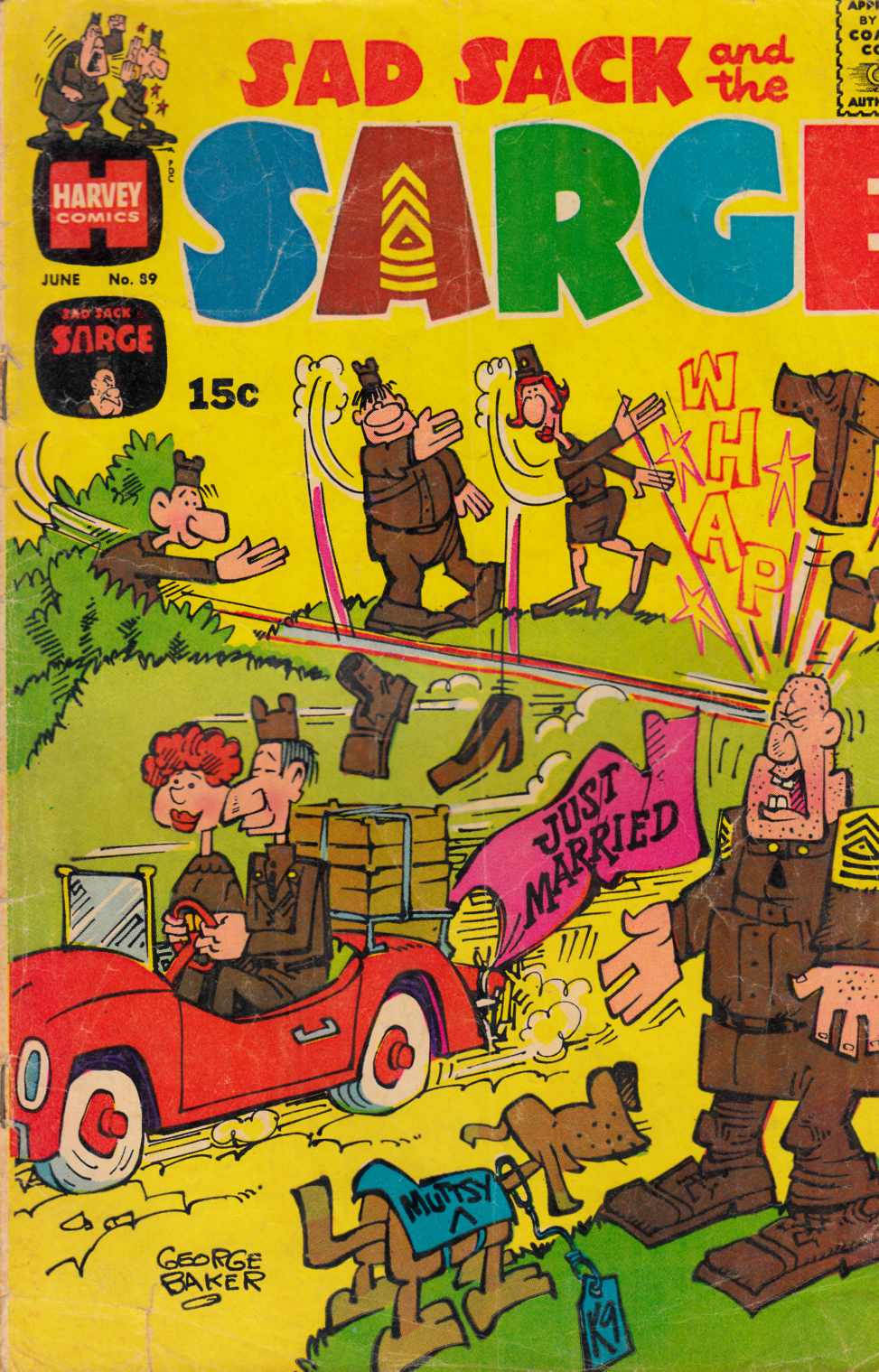 Sad Sack and the Sarge #89 Very Good (4.0) [Harvey Comic] THUMBNAIL