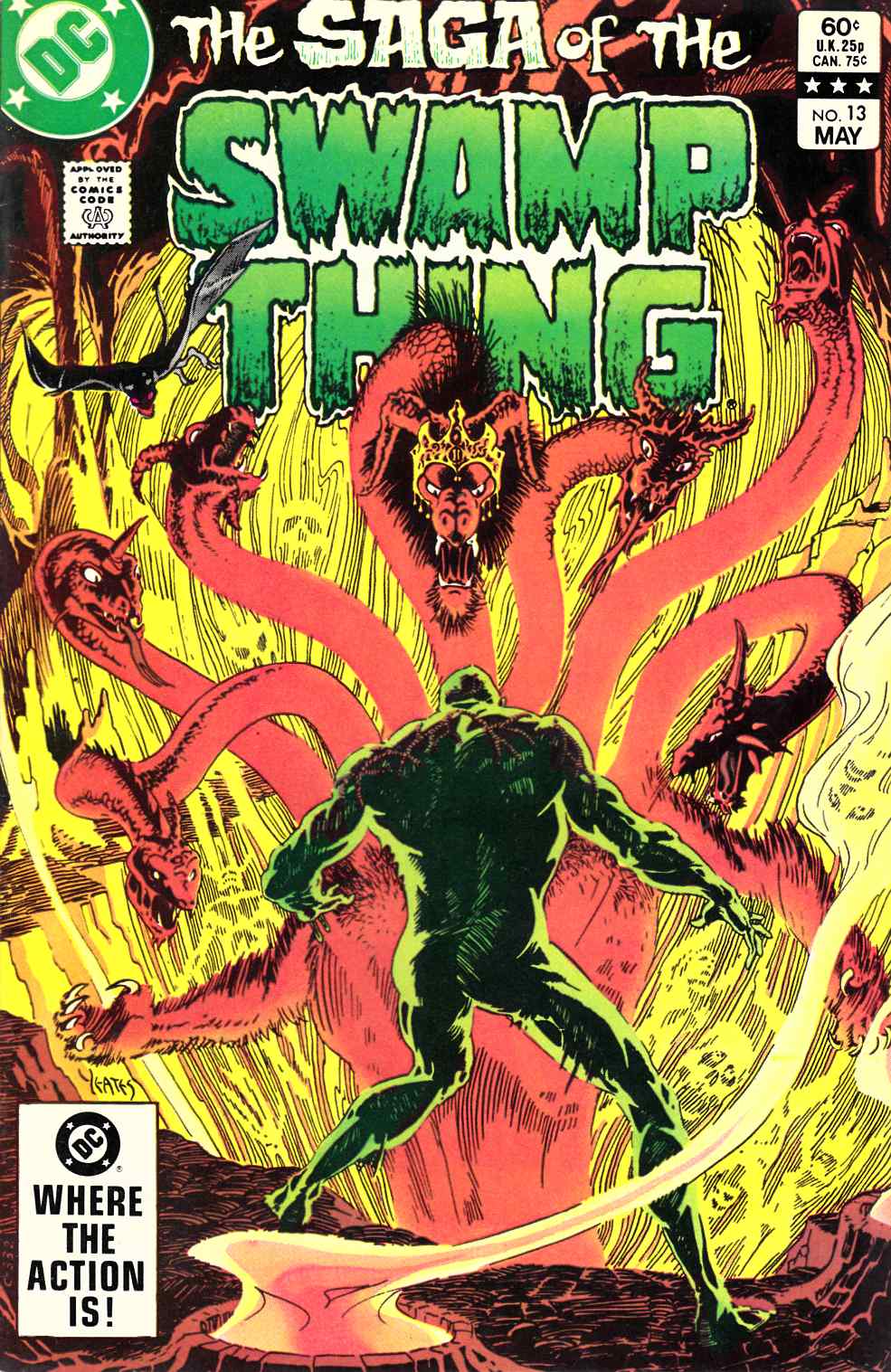 Saga of the Swamp Thing #13 Very Fine (8.0) [DC Comic] LARGE