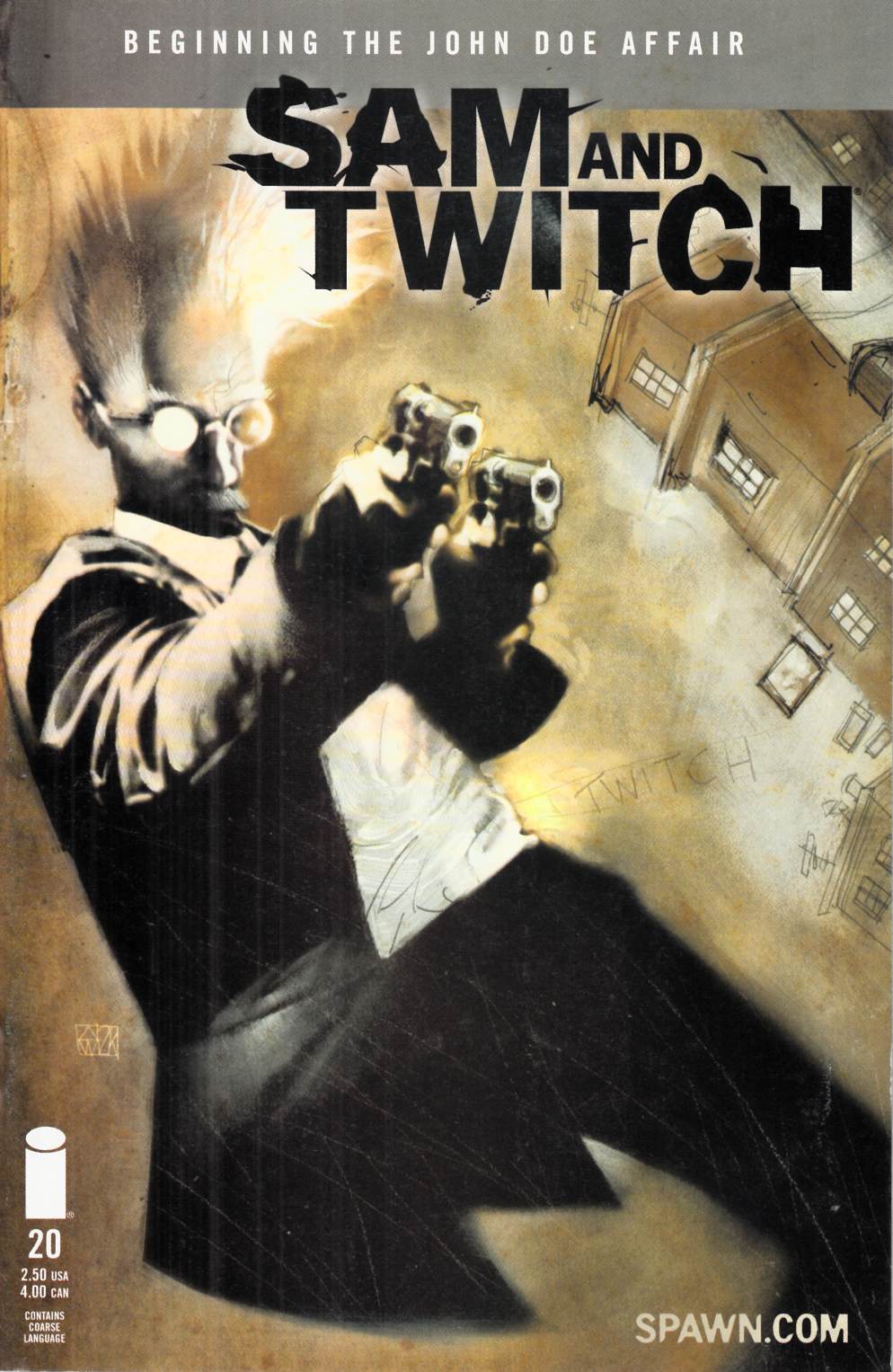 Sam and Twitch #20 Near Mint (9.4) [Image Comic] LARGE