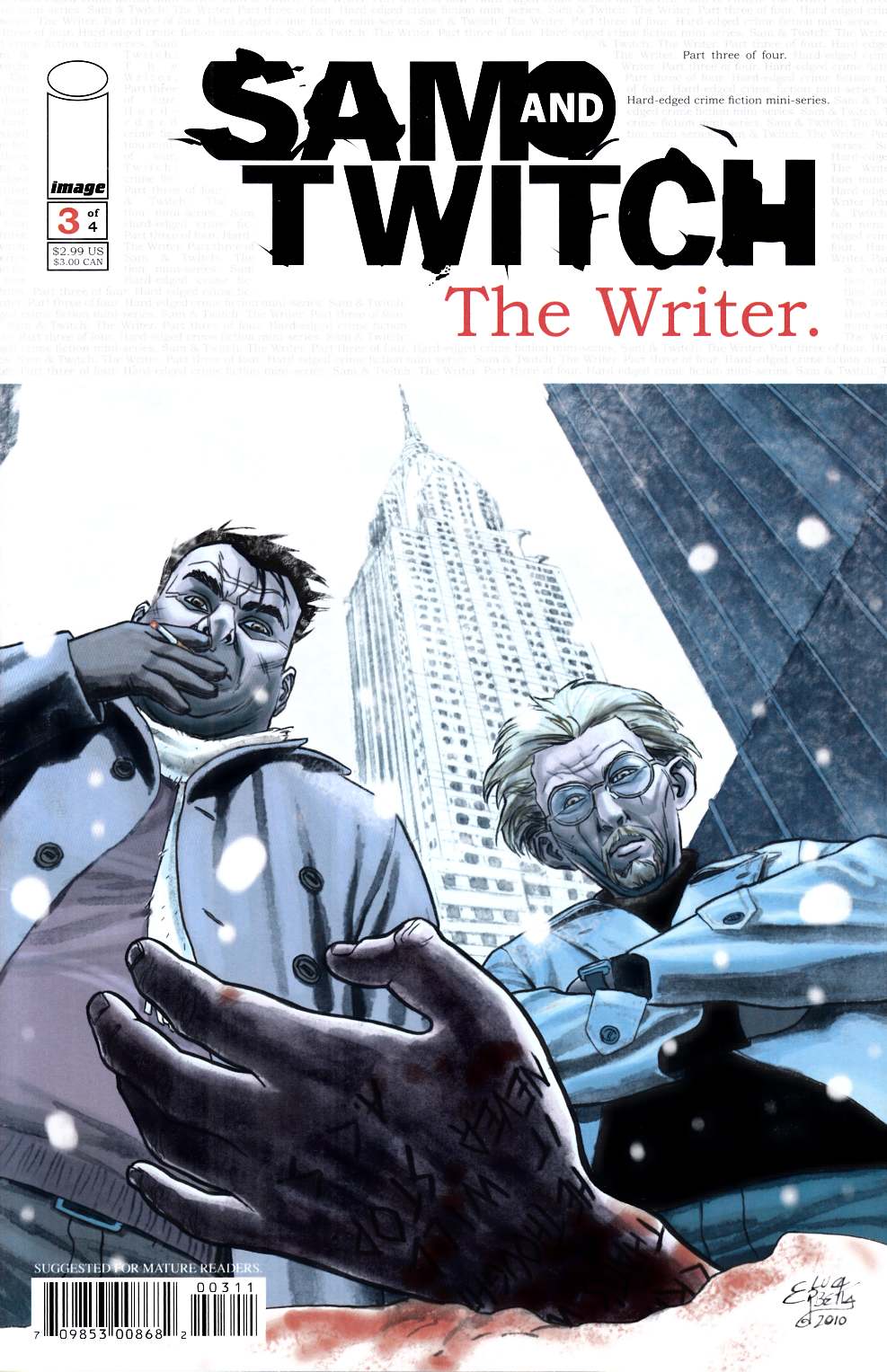 Sam and Twitch The Writer #3 Near Mint (9.4) [Image Comic] THUMBNAIL