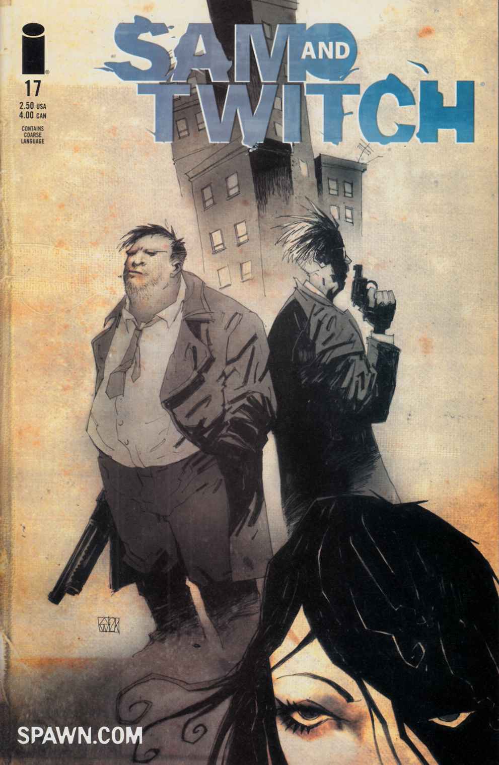 Sam and Twitch #17 Near Mint (9.4) [Image Comic] LARGE
