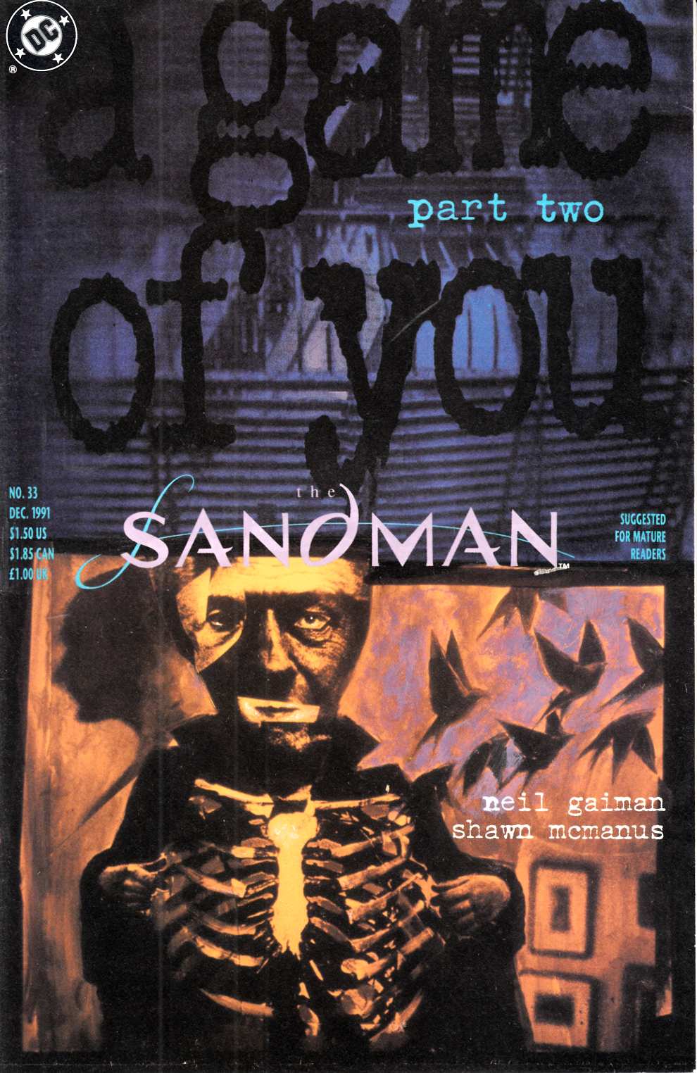 Sandman #33 Very Fine (8.0) [DC Comic] THUMBNAIL