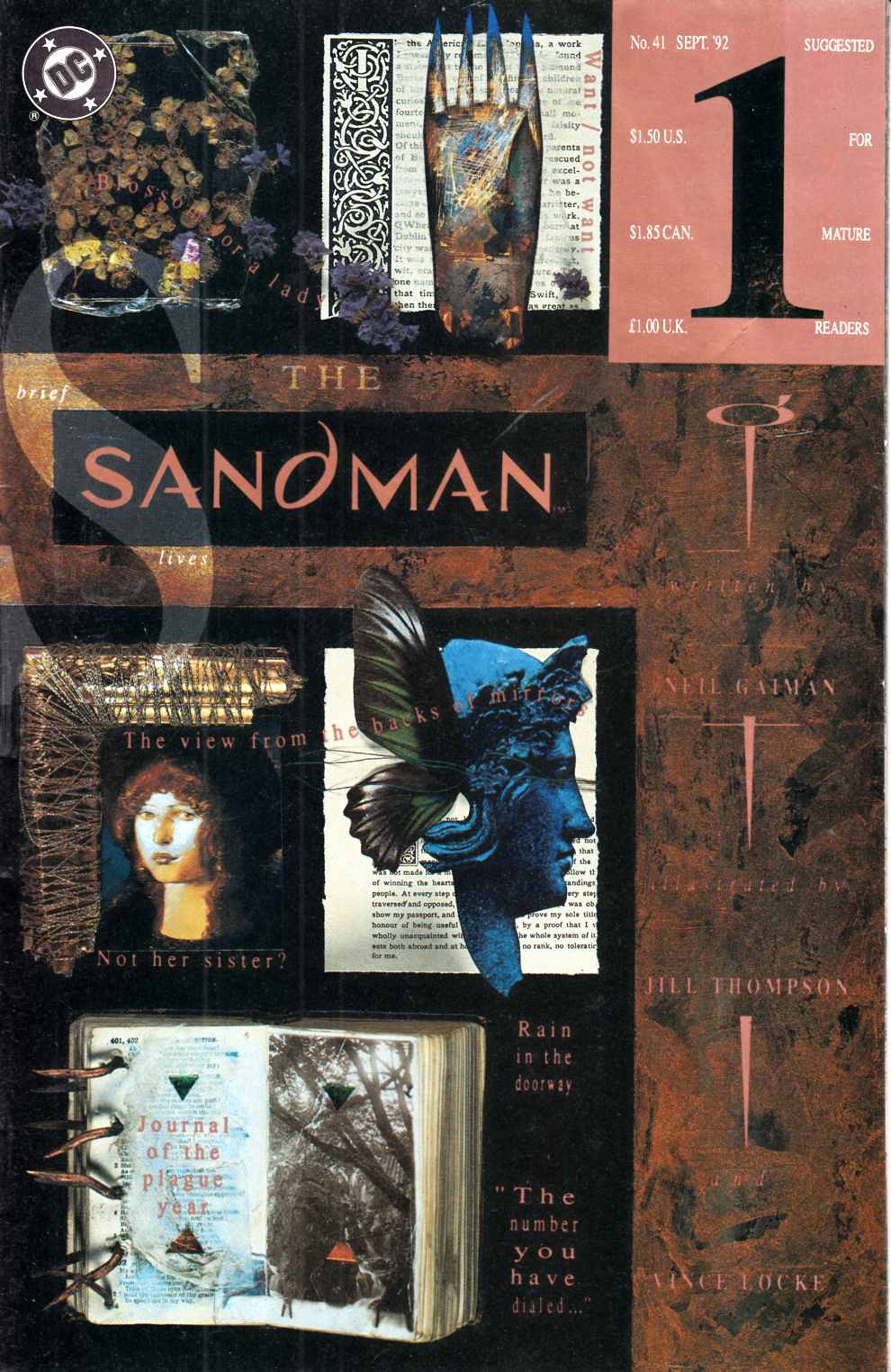 Sandman #41 Very Fine (8.0) [DC Comic] LARGE