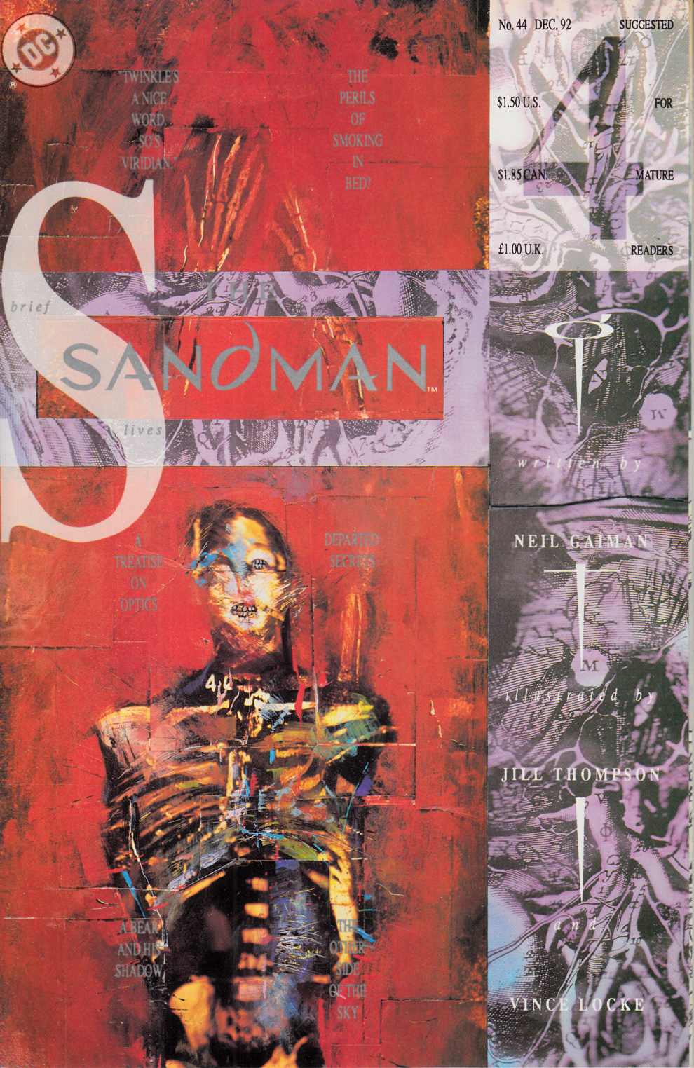 Sandman #44 Near Mint (9.4) [DC Comic] THUMBNAIL