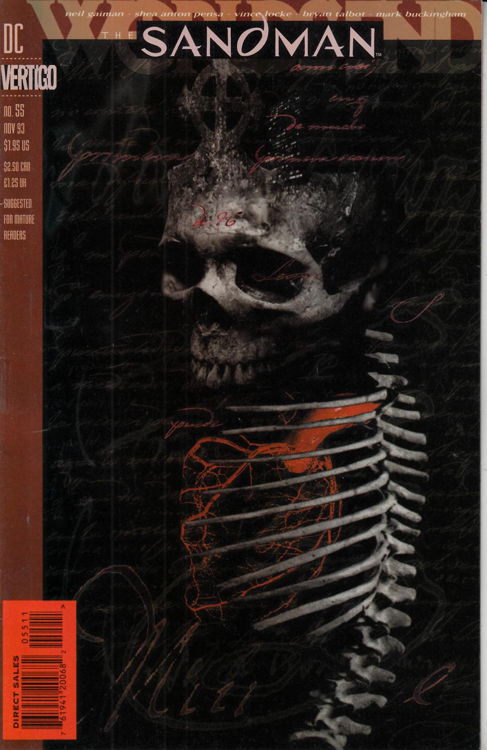 Sandman #55 Very Fine (8.0) [DC Comic] THUMBNAIL