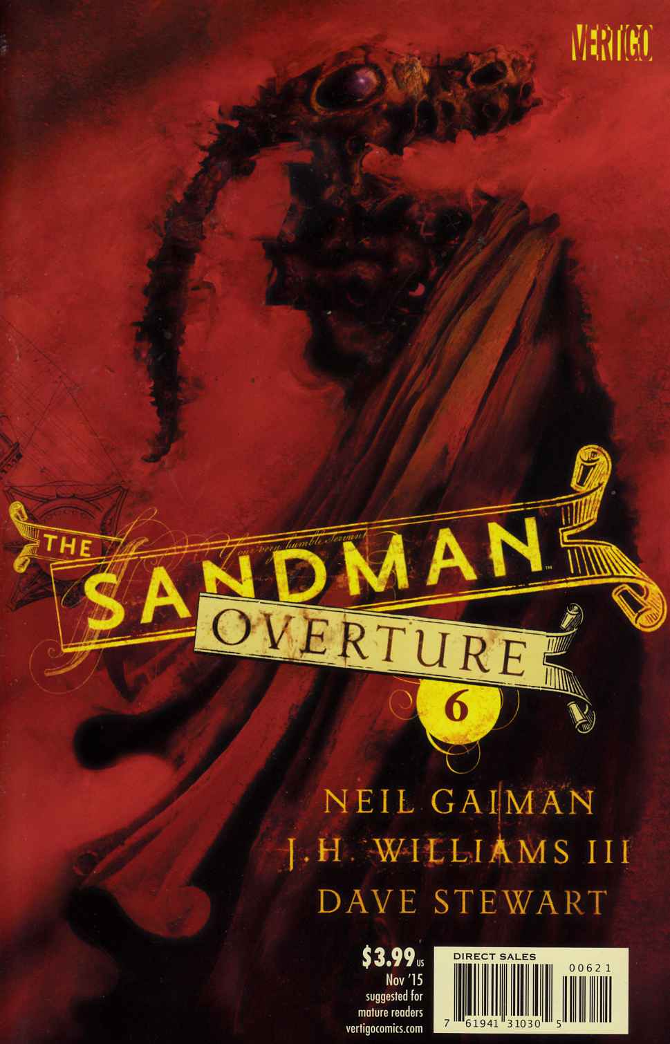 Sandman Overture #6 Cover B [DC Comic] THUMBNAIL