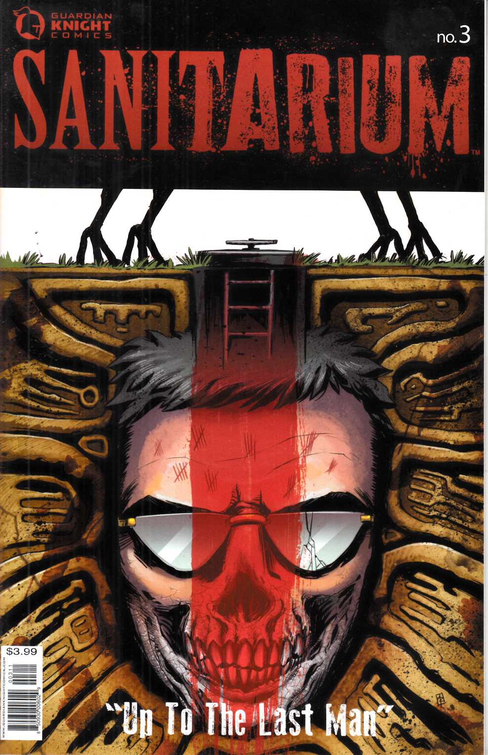 Sanitarium #3 Near Mint (9.4) [Guardian Knight Comic] LARGE