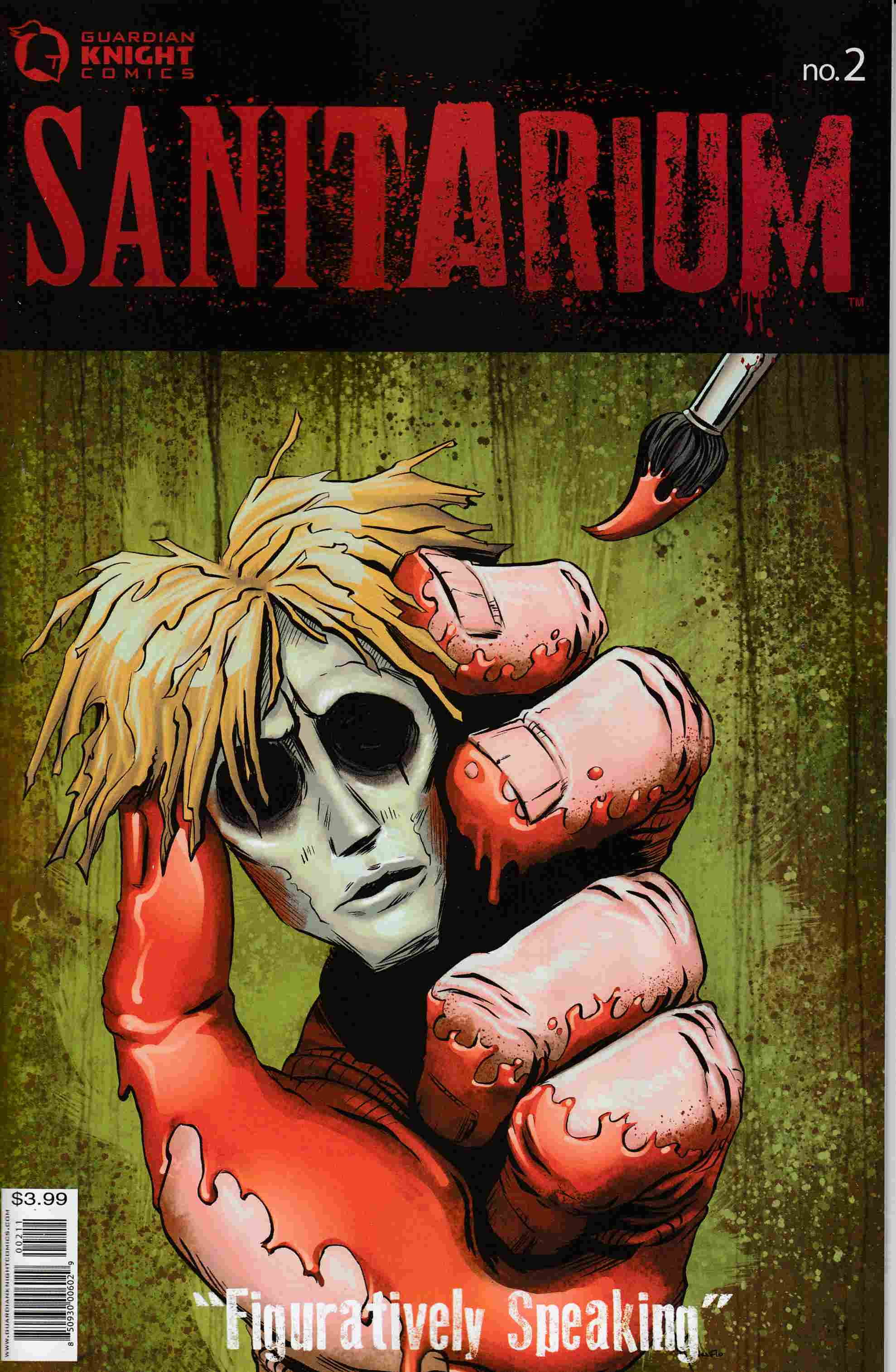 Sanitarium #2 Near Mint (9.4) [Guardian Knight Comic] THUMBNAIL