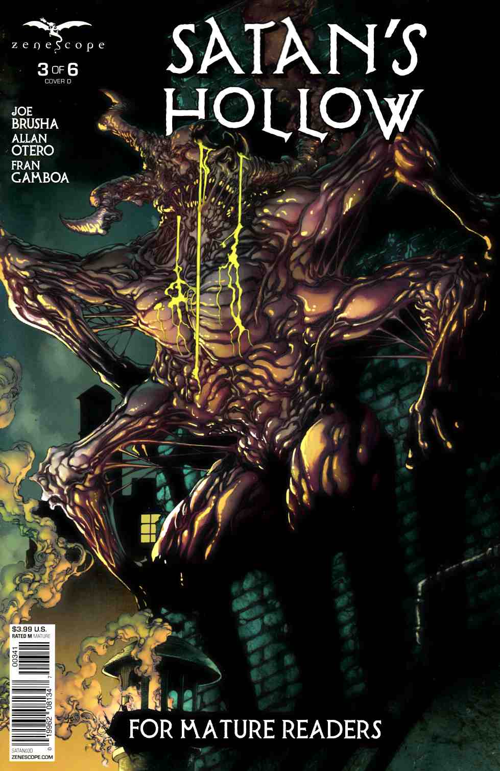GFT Satans Hollow #3 Cover D [Zenescope Comic] LARGE