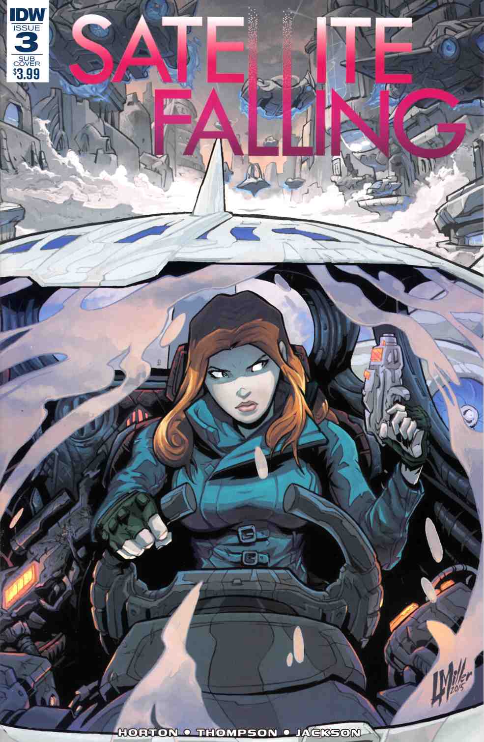 Satellite Falling #3 Subscription Cover [IDW Comic] LARGE