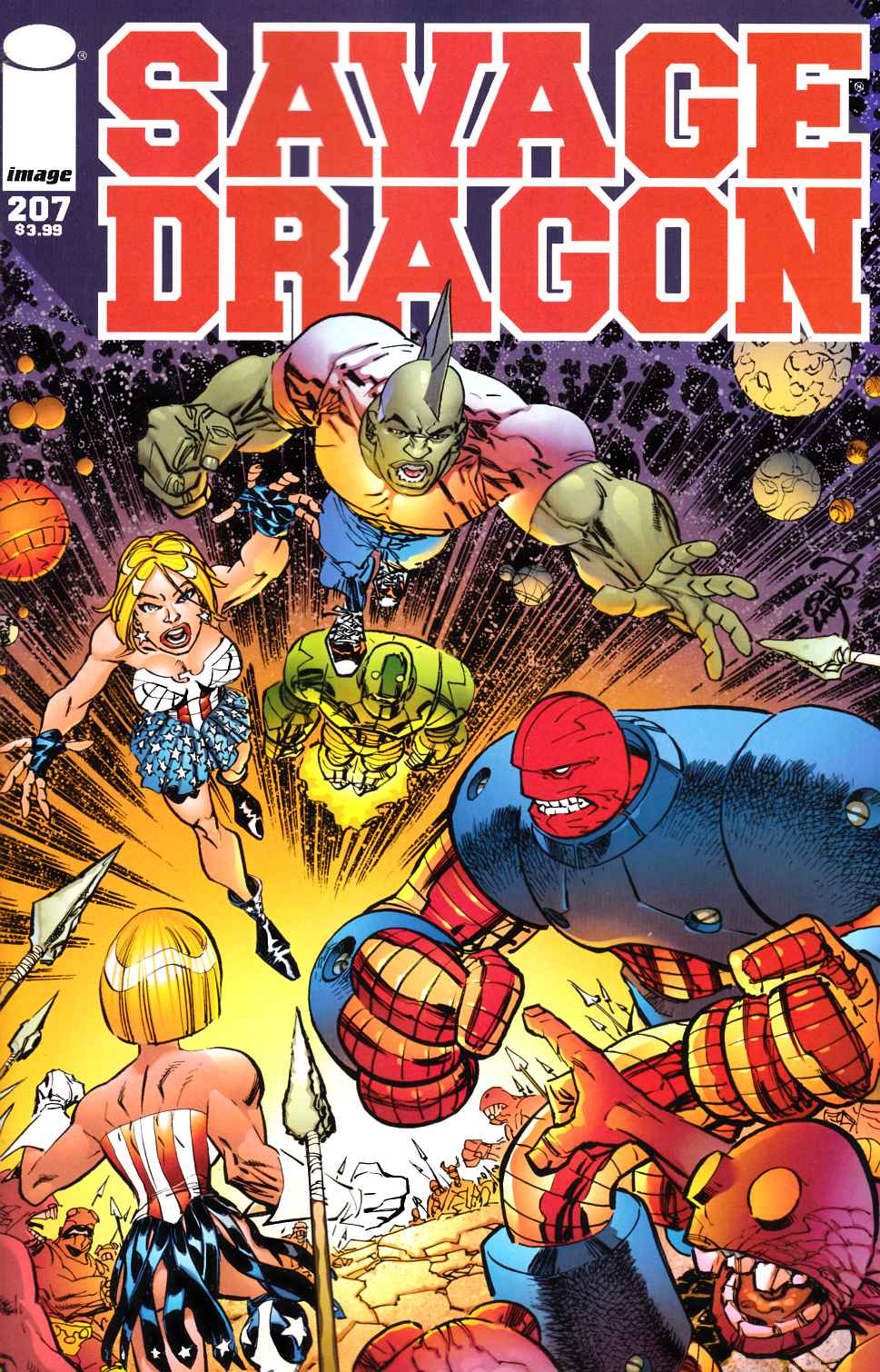 Savage Dragon 207 [image Comic] Online Store