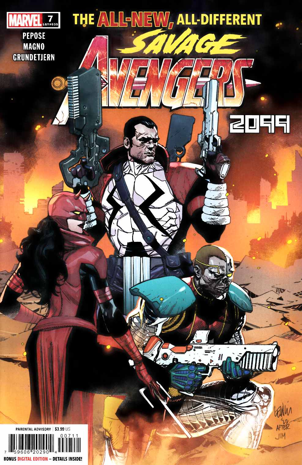 Savage Avengers #7 Near Mint (9.4) [Marvel Comic] LARGE