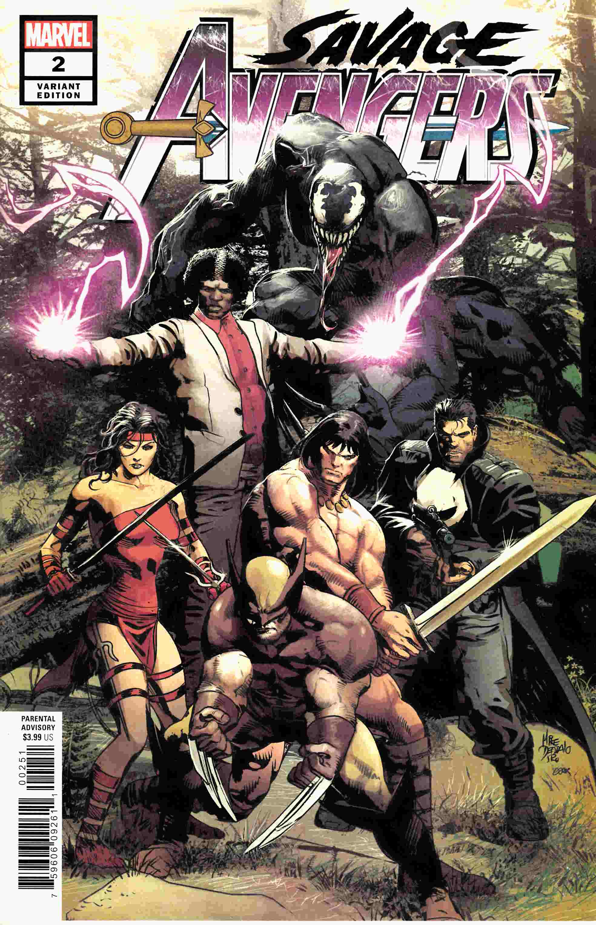 Savage Avengers #2 Deodato Variant Cover Near Mint (9.4) [Image Comic] THUMBNAIL