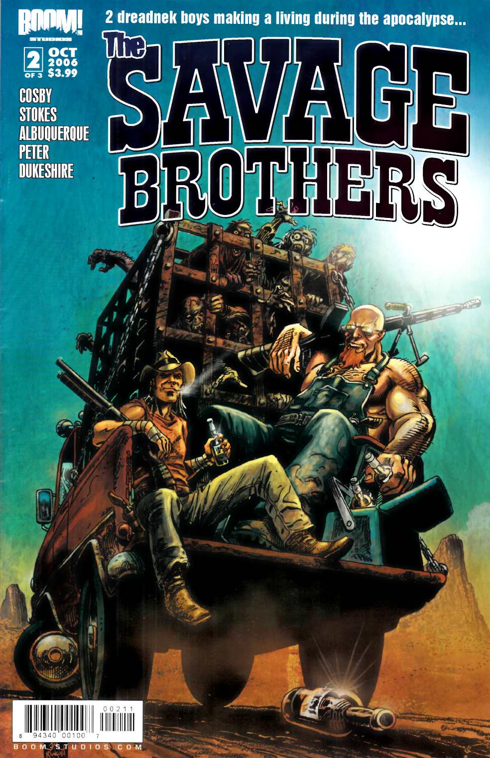 Savage Brothers #2 Near Mint (9.4) [Boom Comic] LARGE