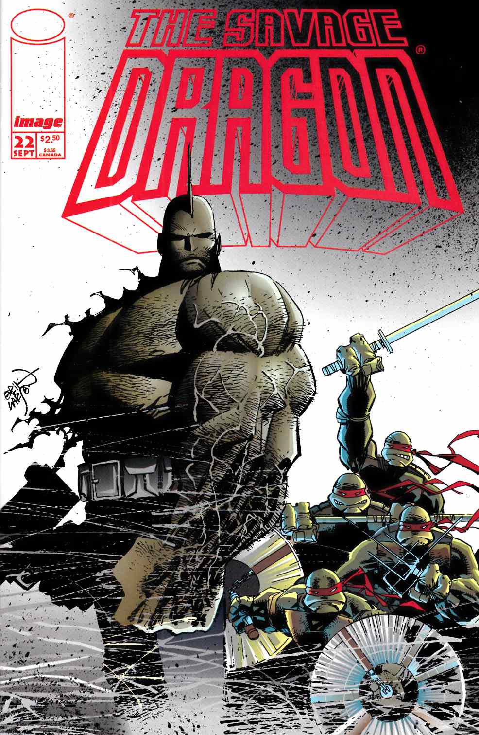 Savage Dragon #22 Near Mint Minus (9.2) [Image Comic] THUMBNAIL