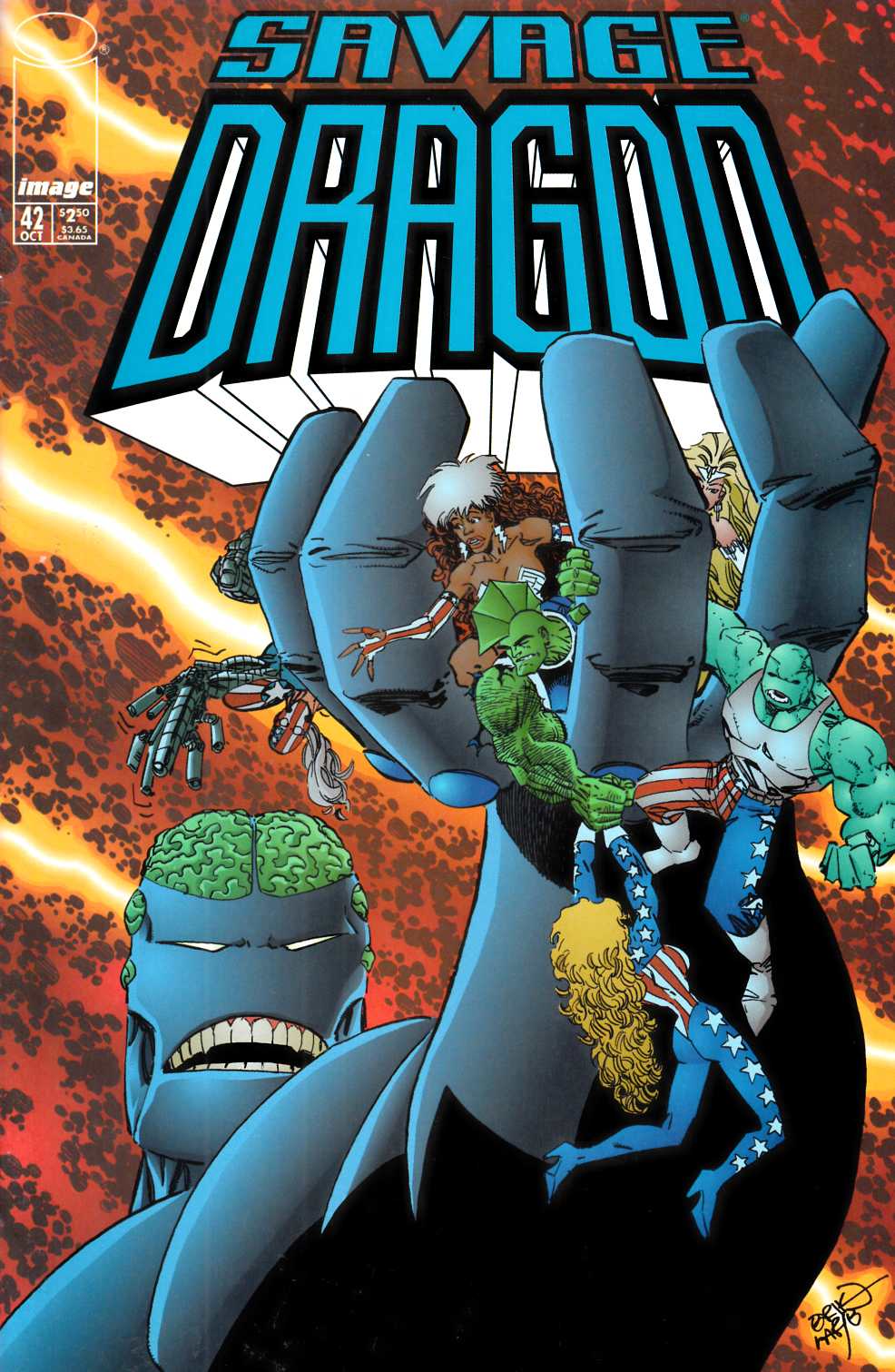 Savage Dragon #42 Fine (6.0) [Image Comic] LARGE