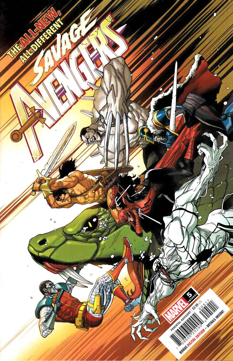 Savage Avengers #5 Near Mint (9.4) [Marvel Comic] THUMBNAIL