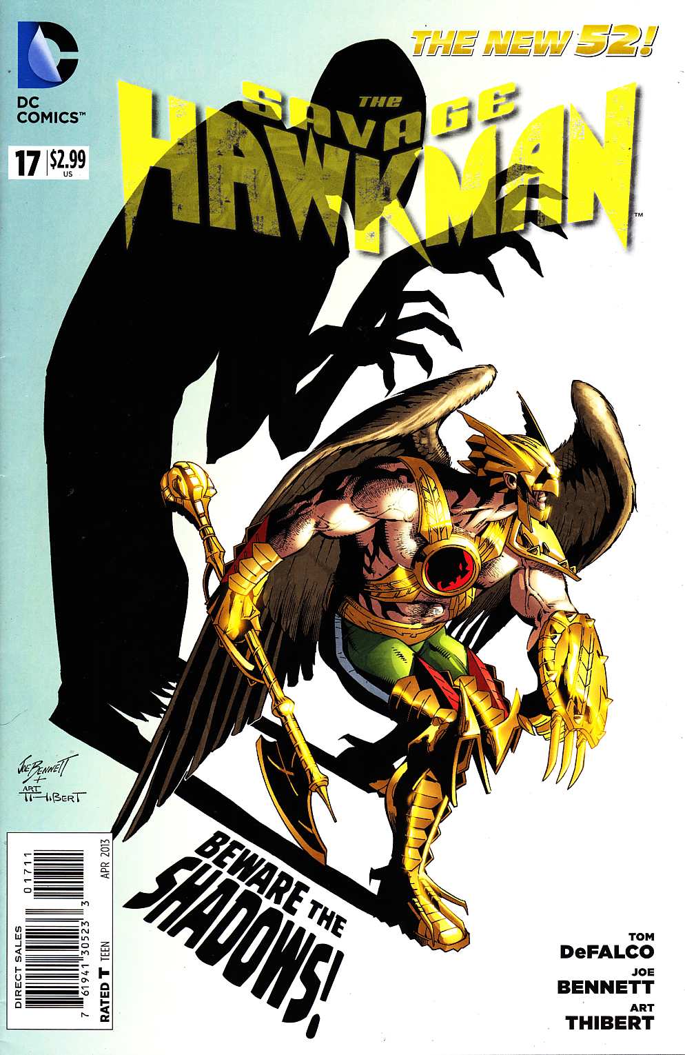 Savage Hawkman #17 [DC Comic] THUMBNAIL